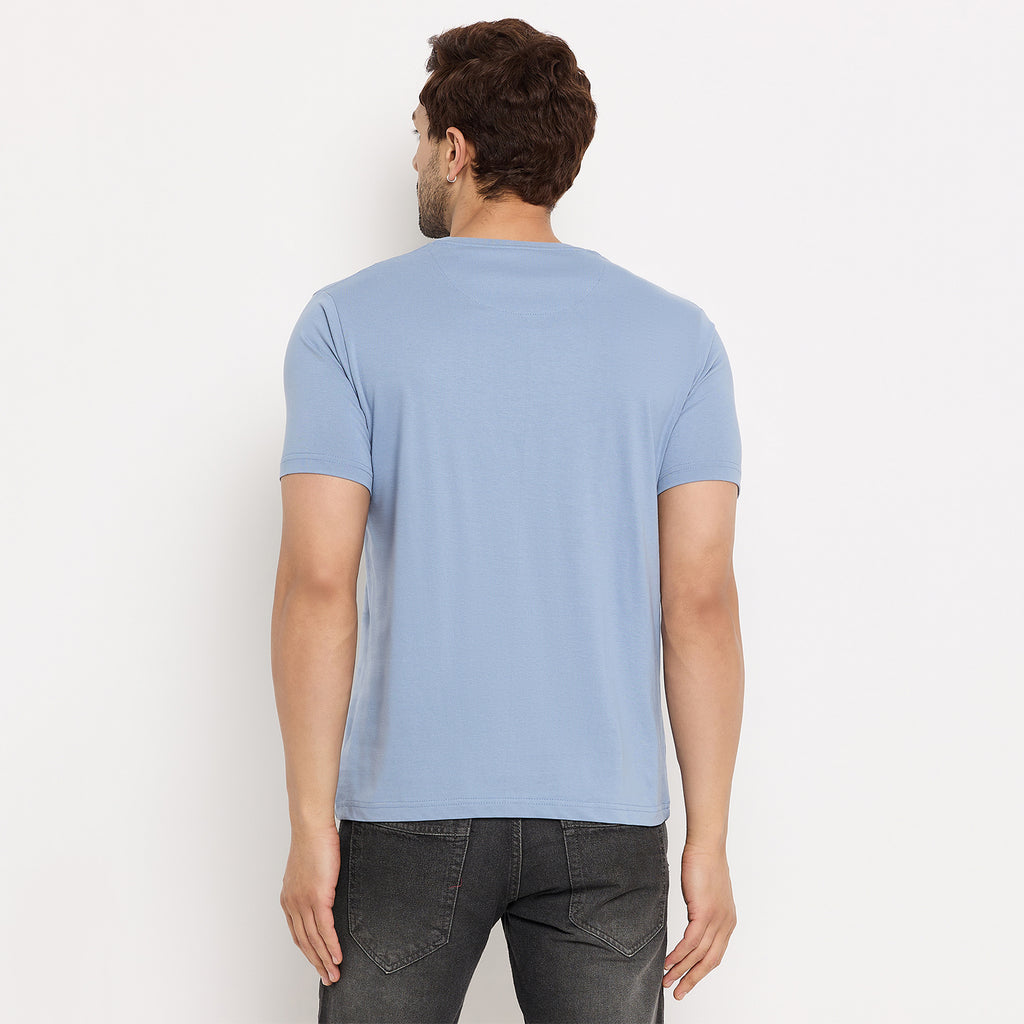 Duke Urban Men Half Sleeve Cotton T-Shirt  (MLF7282)