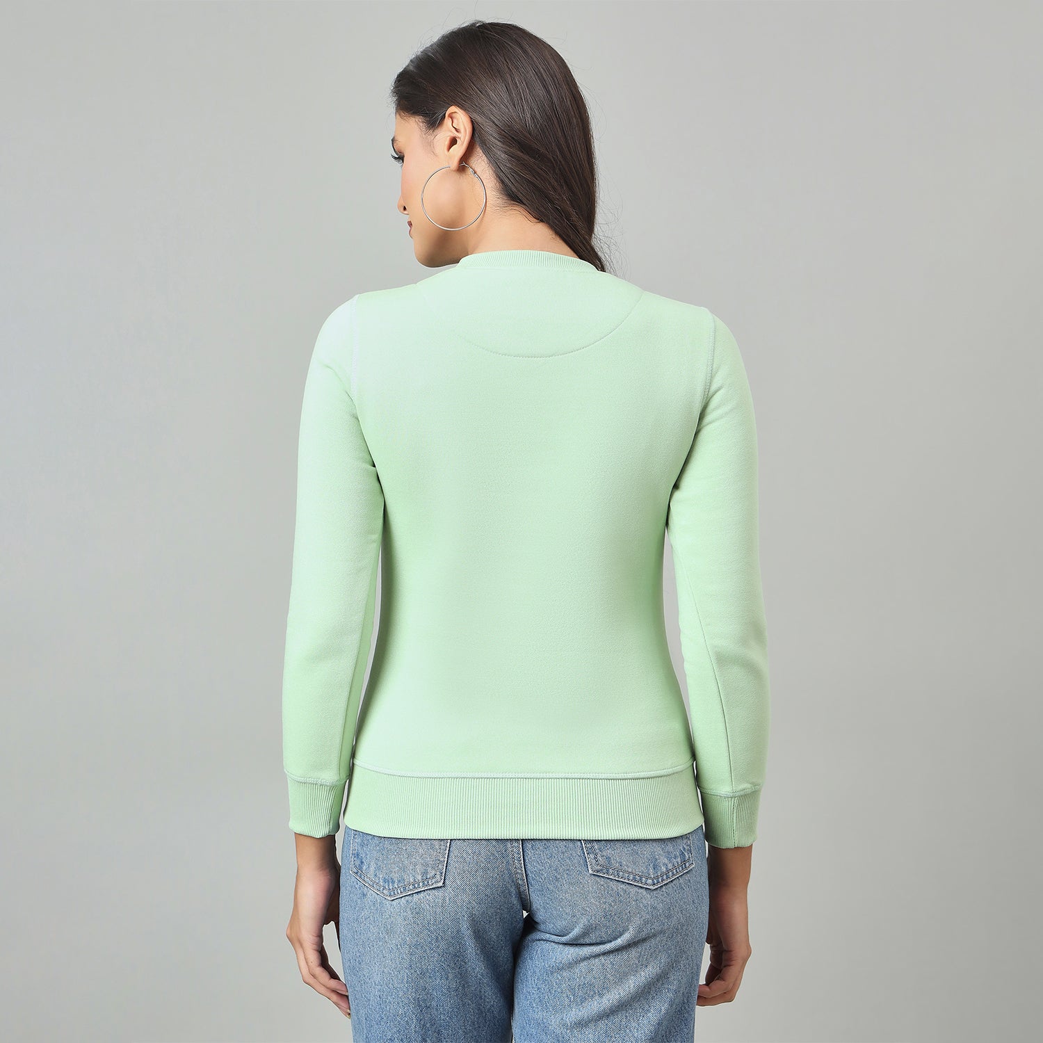 Duke Urban Women Round Neck Regular Sweatshirt (LFX1003)