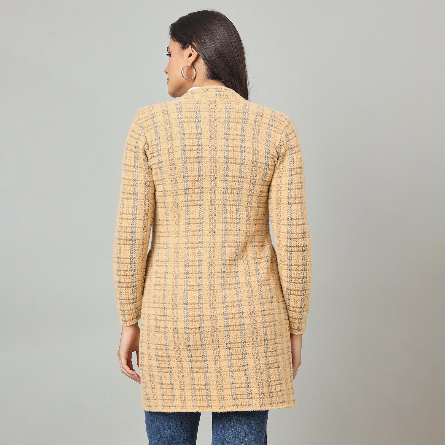 Duke Urban Women Long Coat Regular Sweater (SDS1316)