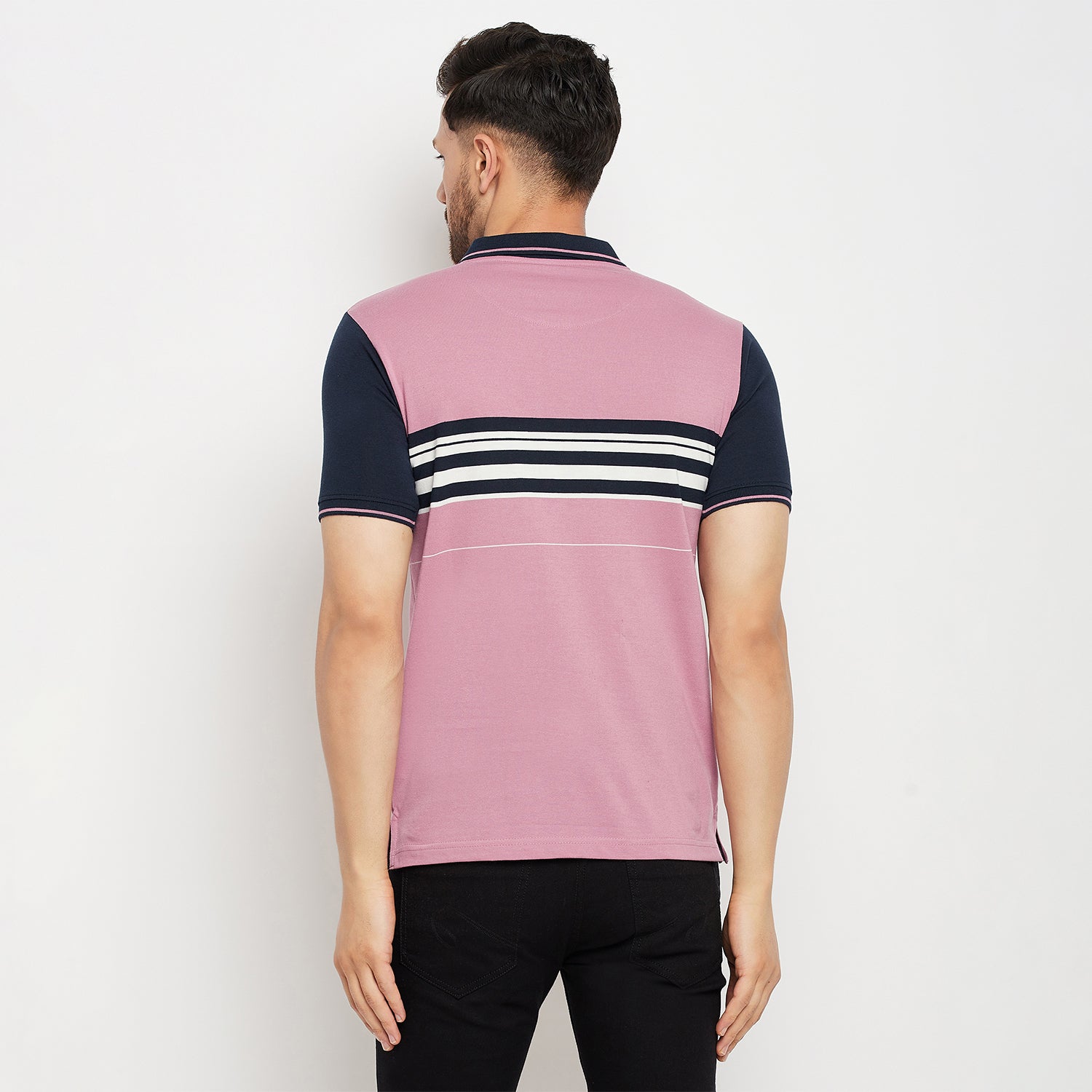 Duke Stardust Men Half Sleeve Polo Neck Cotton T-shirt (LF5721)
