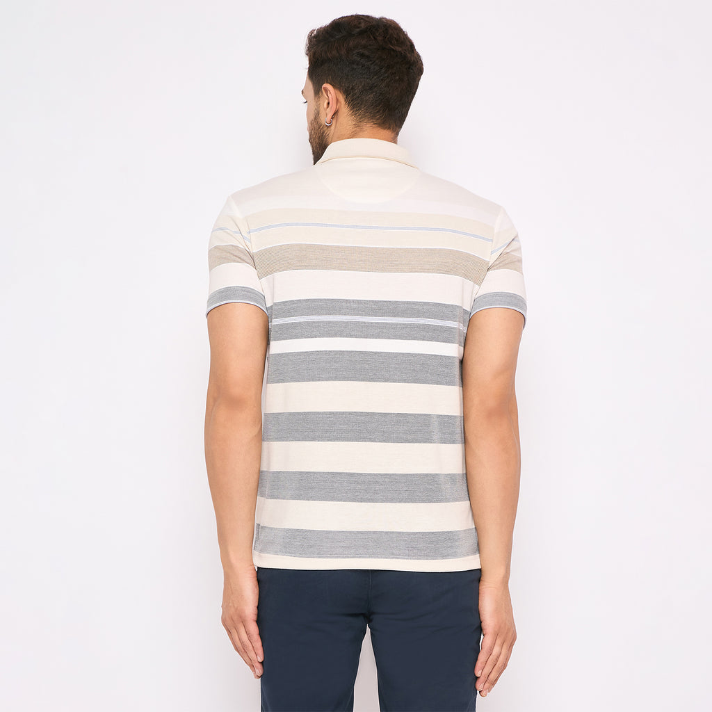 Duke Stardust Men Half Sleeve Cotton T-shirt (LF7255)
