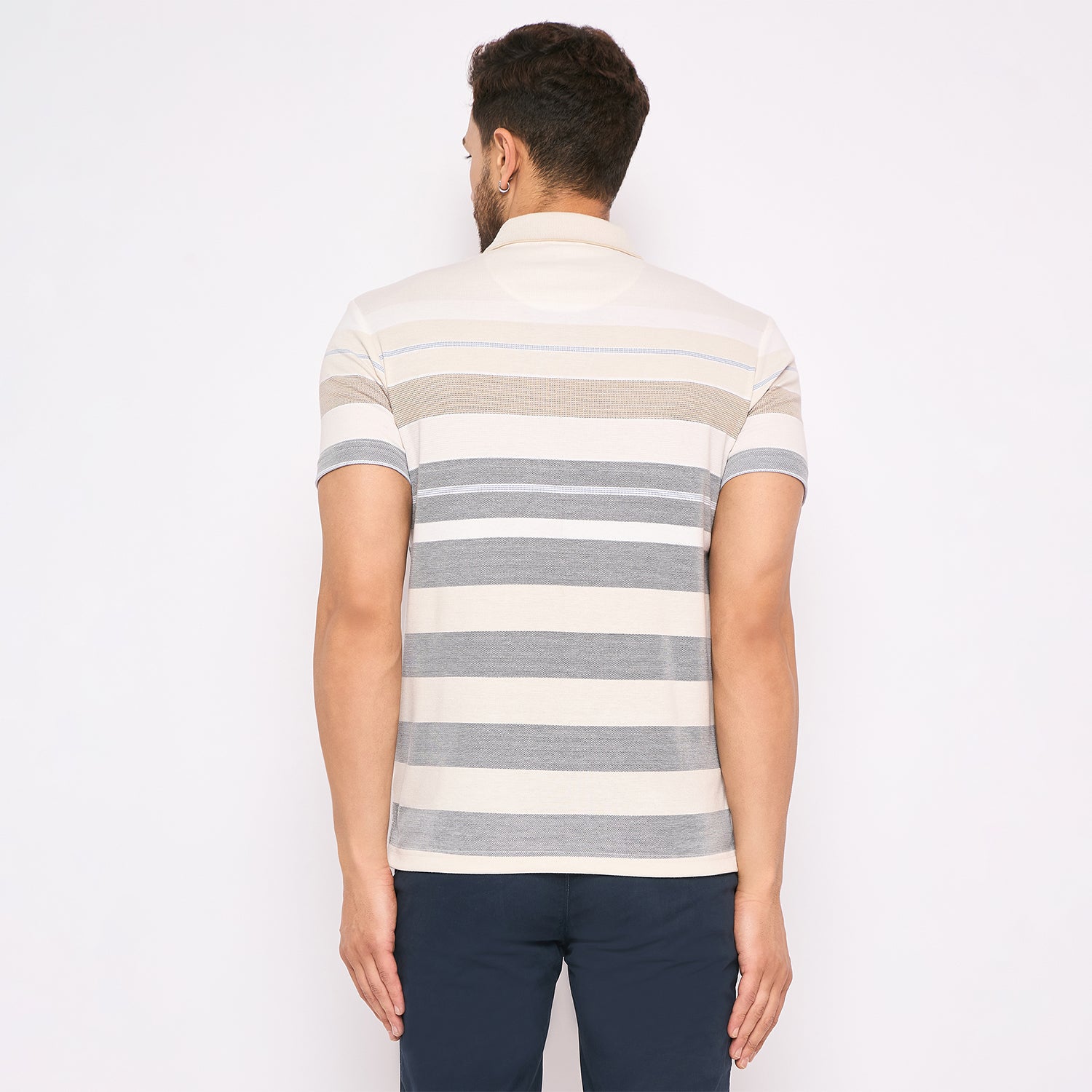 Duke Stardust Men Half Sleeve Cotton T-shirt (LF7255)
