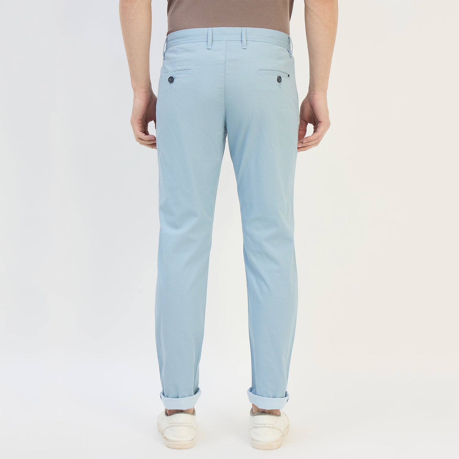 Duke Urban Men Narrowfit Flatfront Trouser (SDT4610)