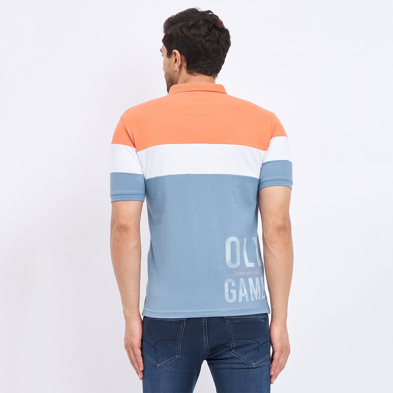 Duke Stardust Men Half Sleeve Cotton T-shirt (LF7173)