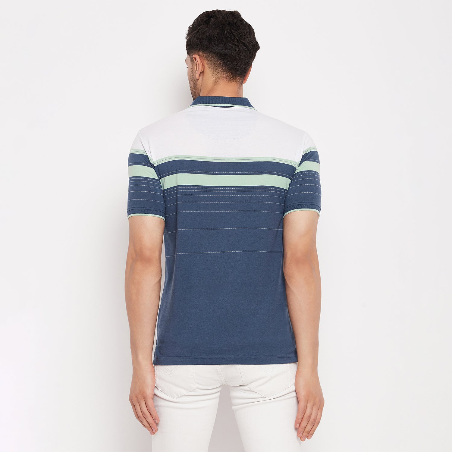 Duke Stardust Men Polo Neck Half Sleeve Cotton T-shirt (LF5839)