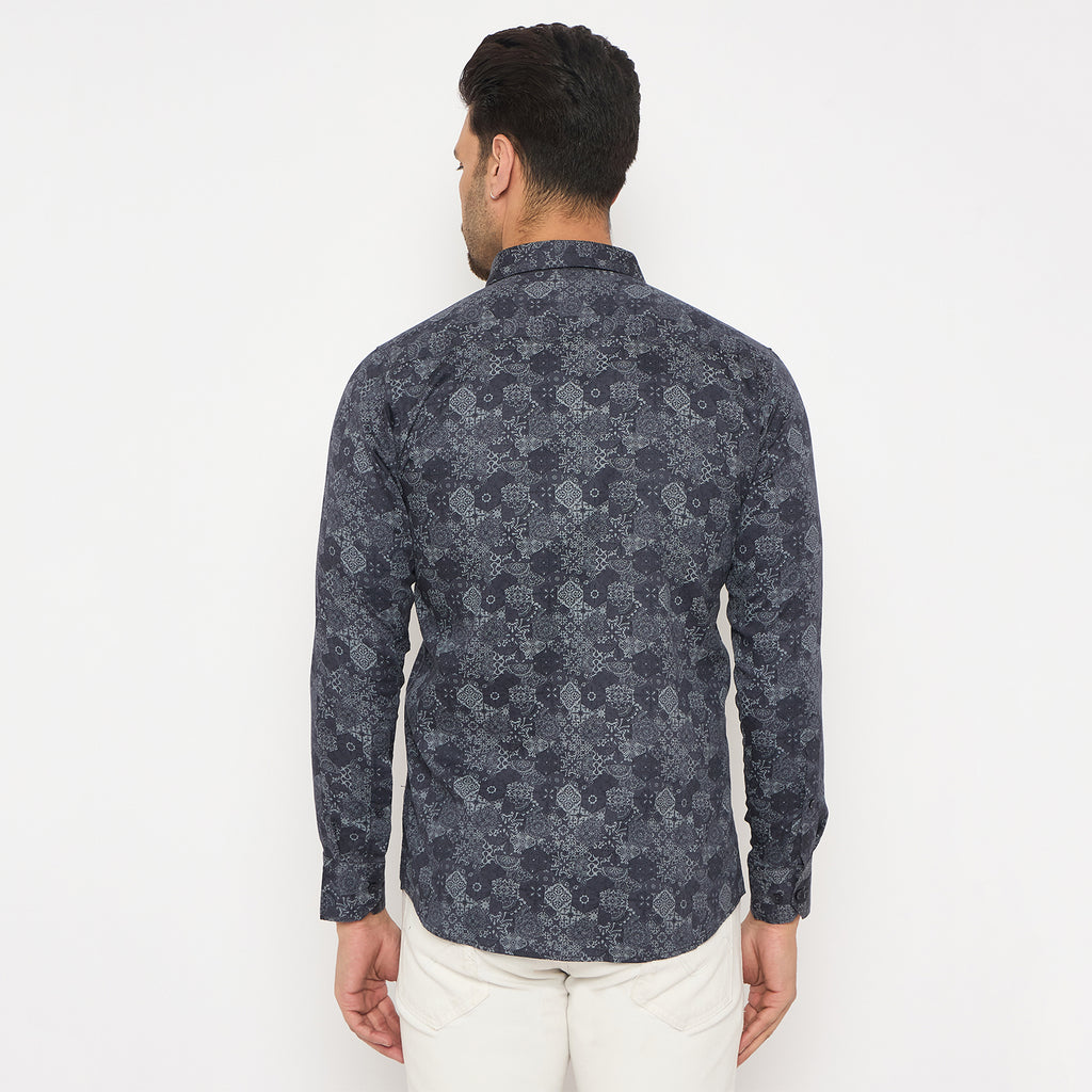 Duke Urban Men Full Sleeve Cotton Shirt (SDO8PRAV)