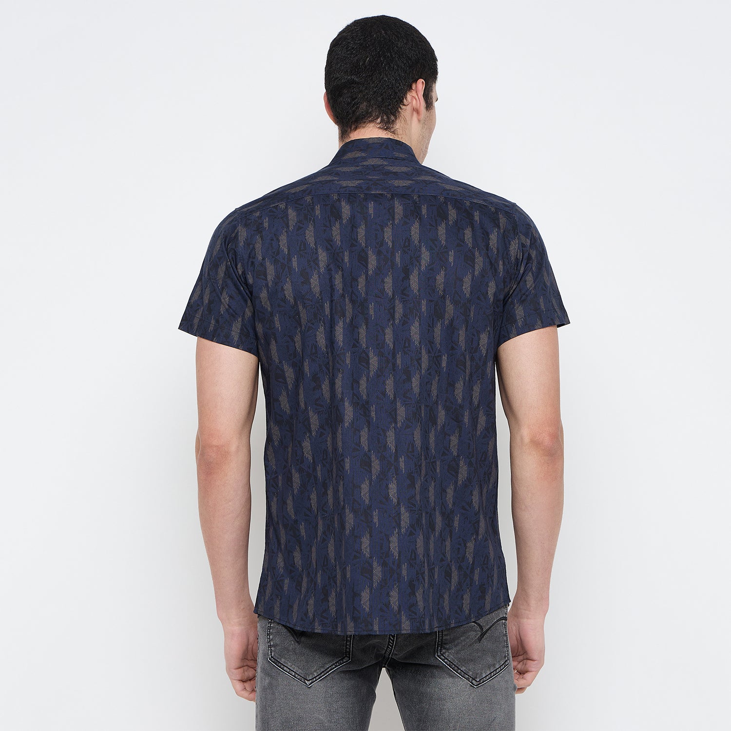 Duke Urban Men Half Sleeve Cotton Shirt (SDO4PRAI)