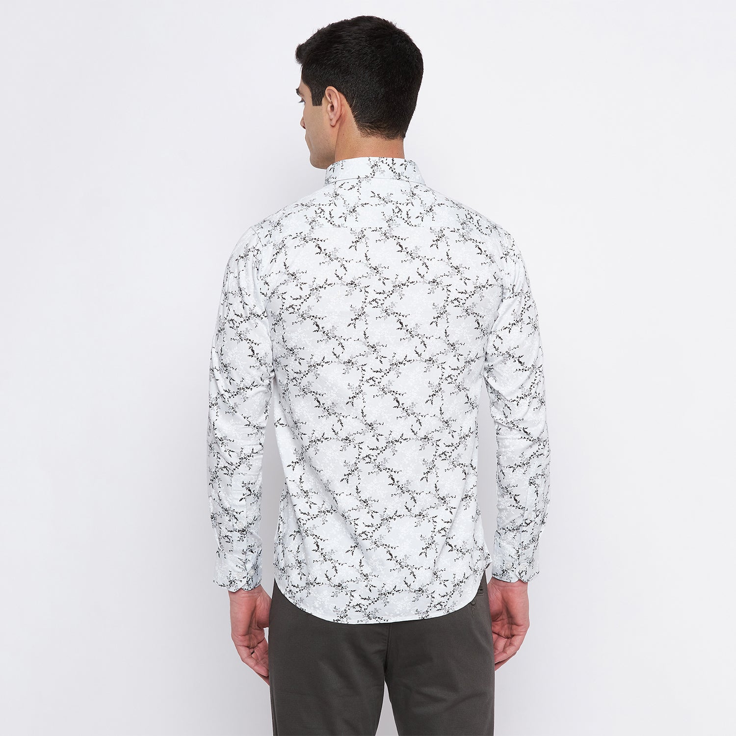 Duke Urban Men Full Sleeve Cotton Shirt (SDO8PRSP)