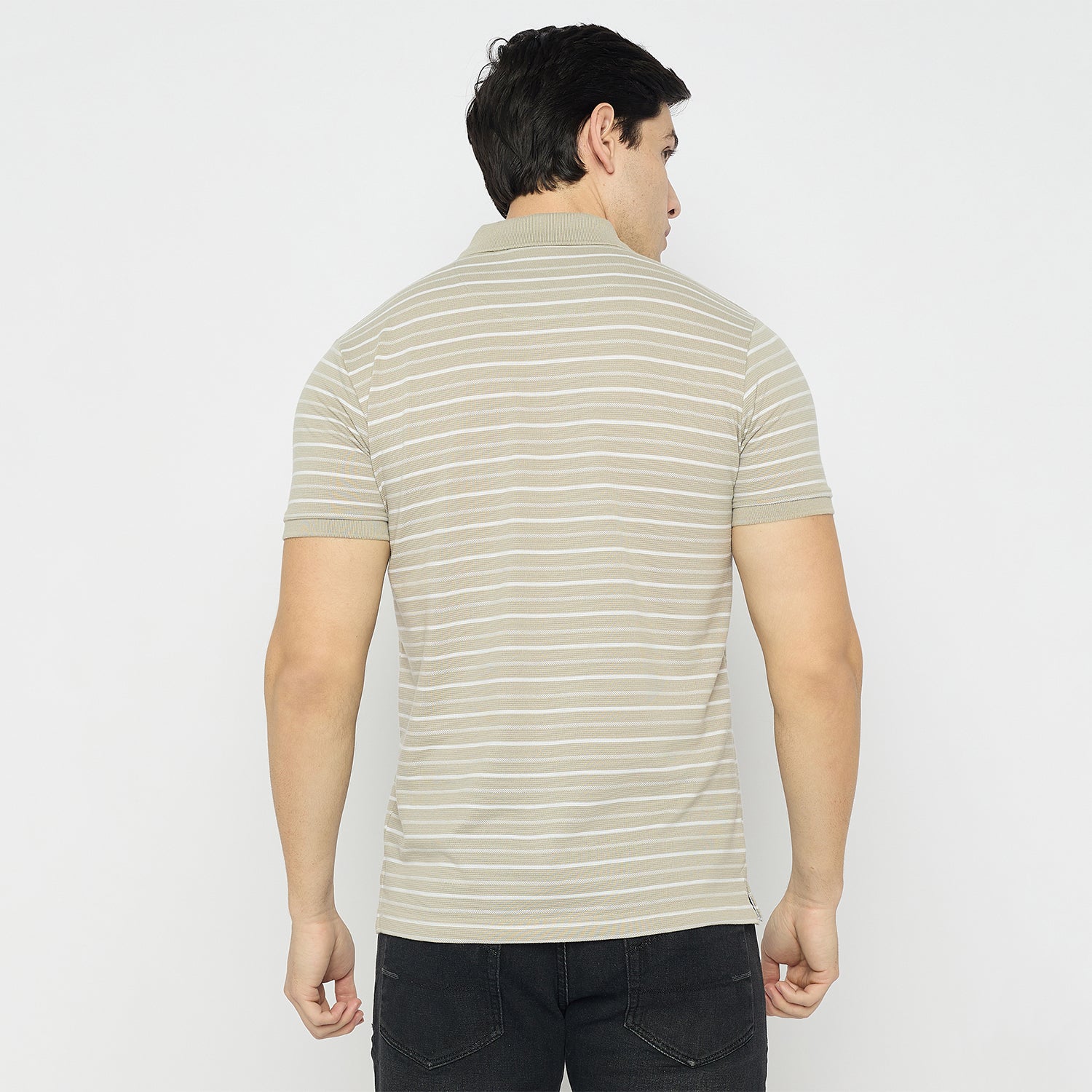 Duke Urban Men Half Sleeve Cotton Collared Tshirt (LF7678)
