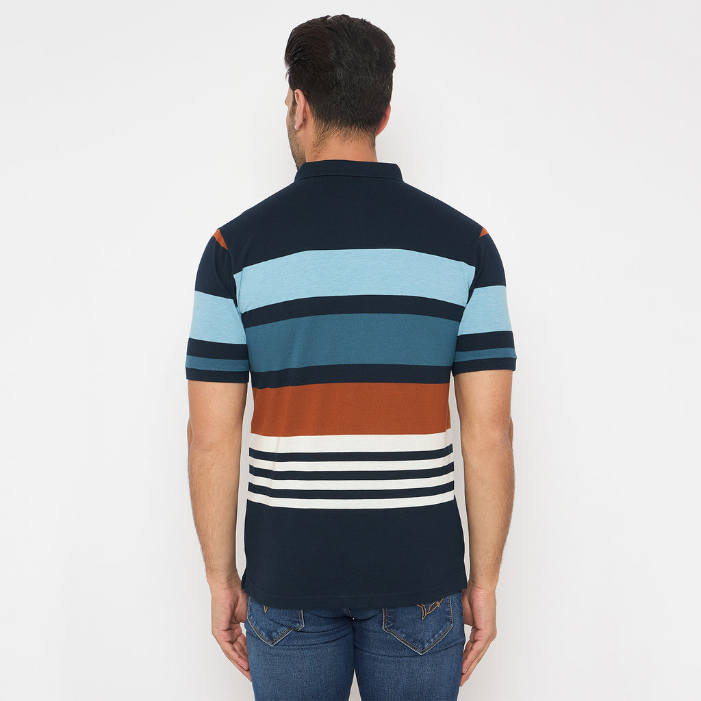 Duke Urban Men Half Sleeve Cotton Tshirt (LF7375)