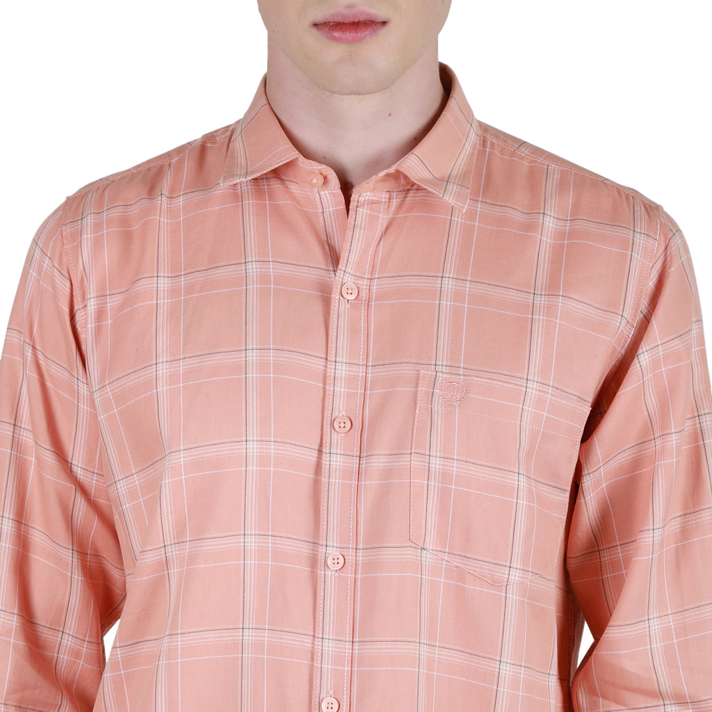 Duke Stardust Men Full Sleeve Cotton Shirt (SDO6CKOB)
