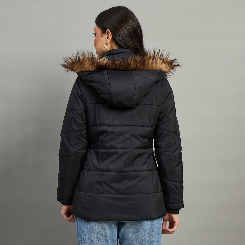 Duke Urban Women Short Style Full Sleeve Hooded Jacket (SDZ4115)