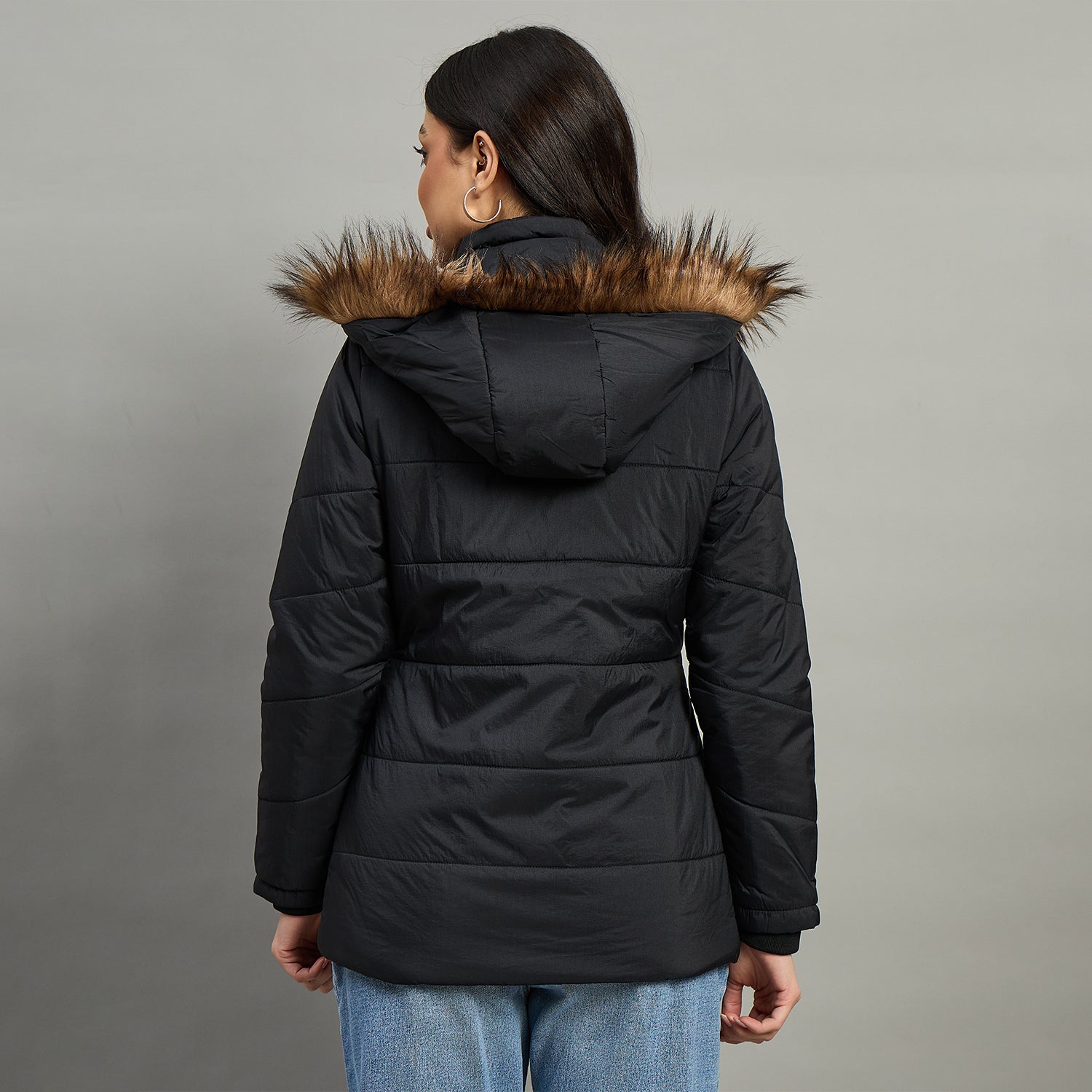 Duke Urban Women Short Style Full Sleeve Hooded Jacket (SDZ4115)