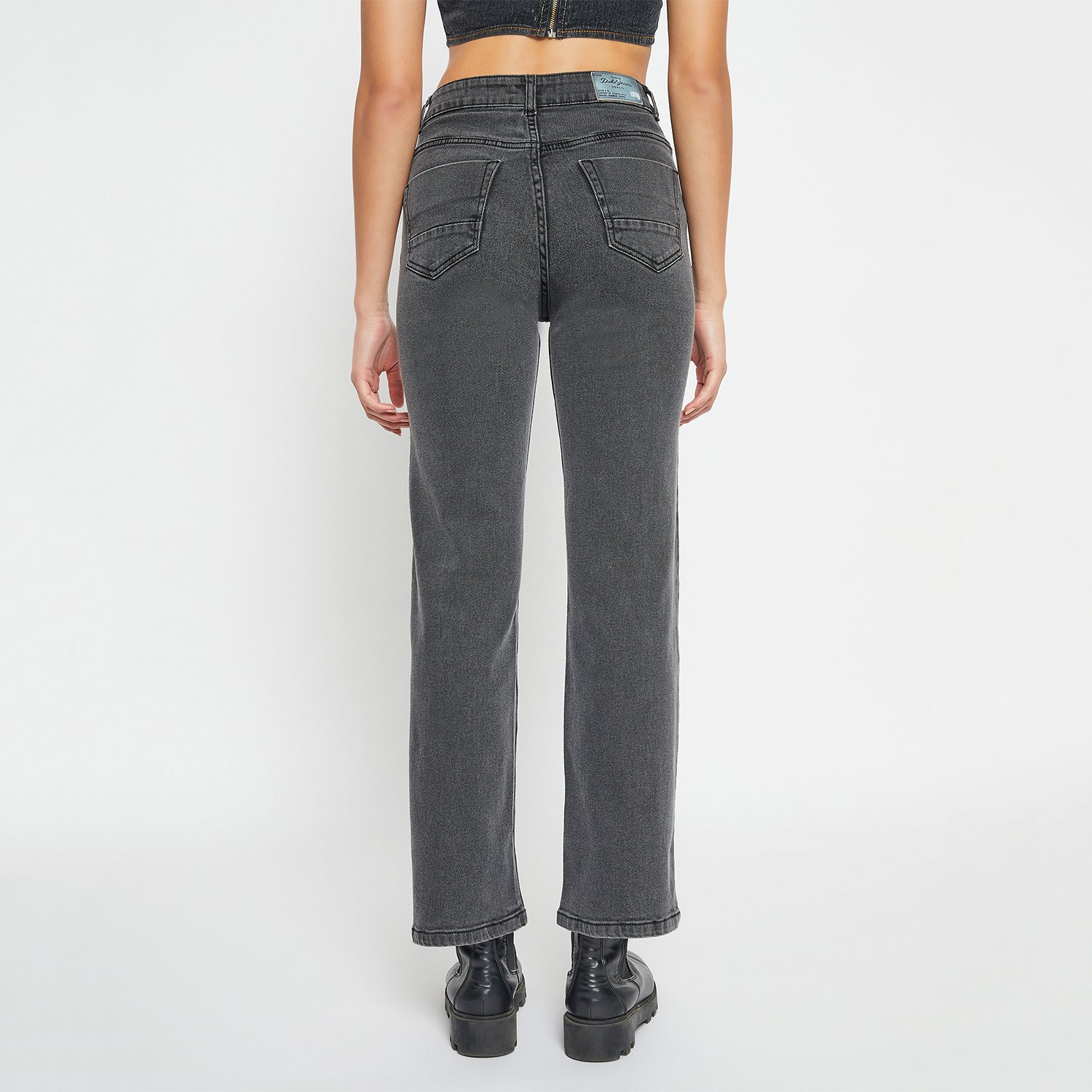 Duke Urban Women Straight Fit Stretchable Jeans (SDD6748)