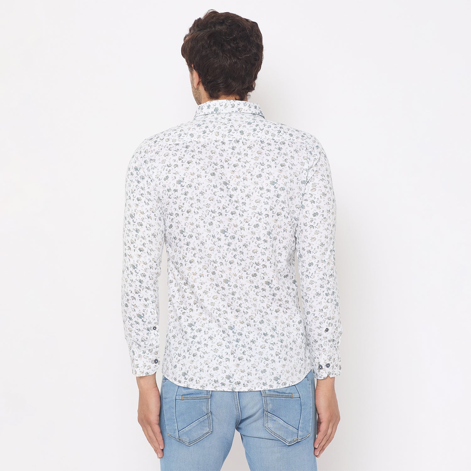 Duke Urban Men Full Sleeve Cotton Shirt (SDO8PRN)