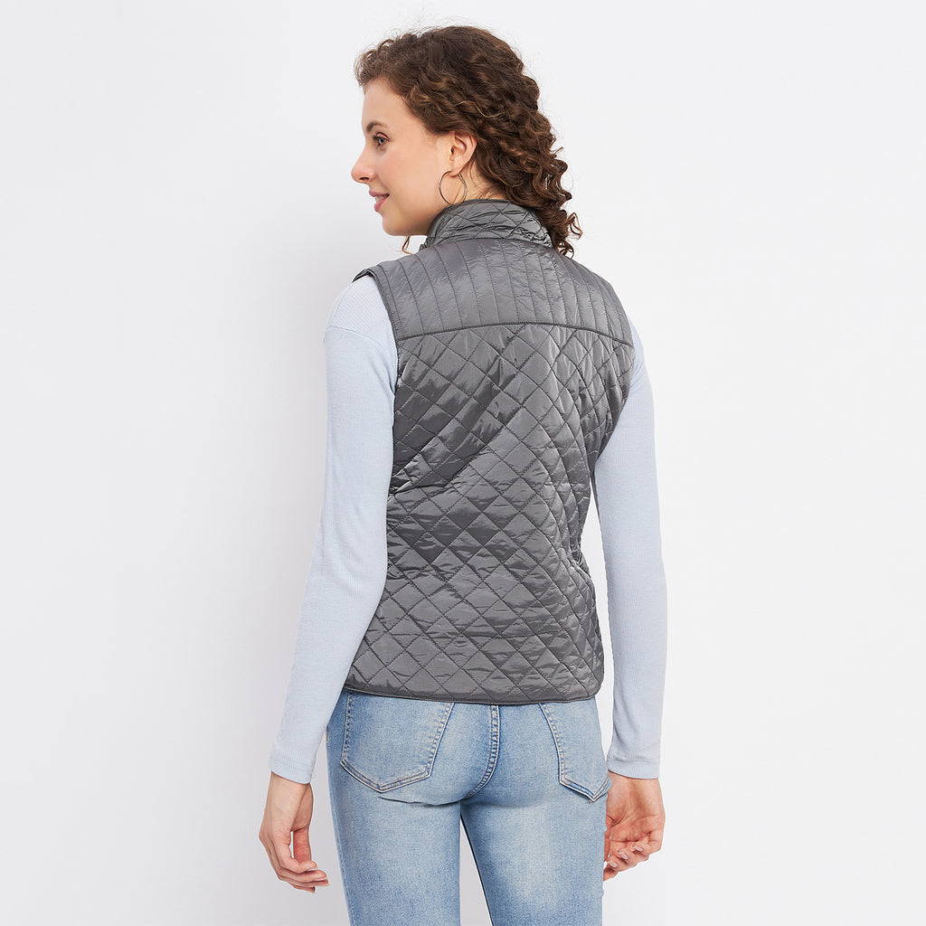 Duke Urban Women Sleeveless Jacket (SDZ6736)