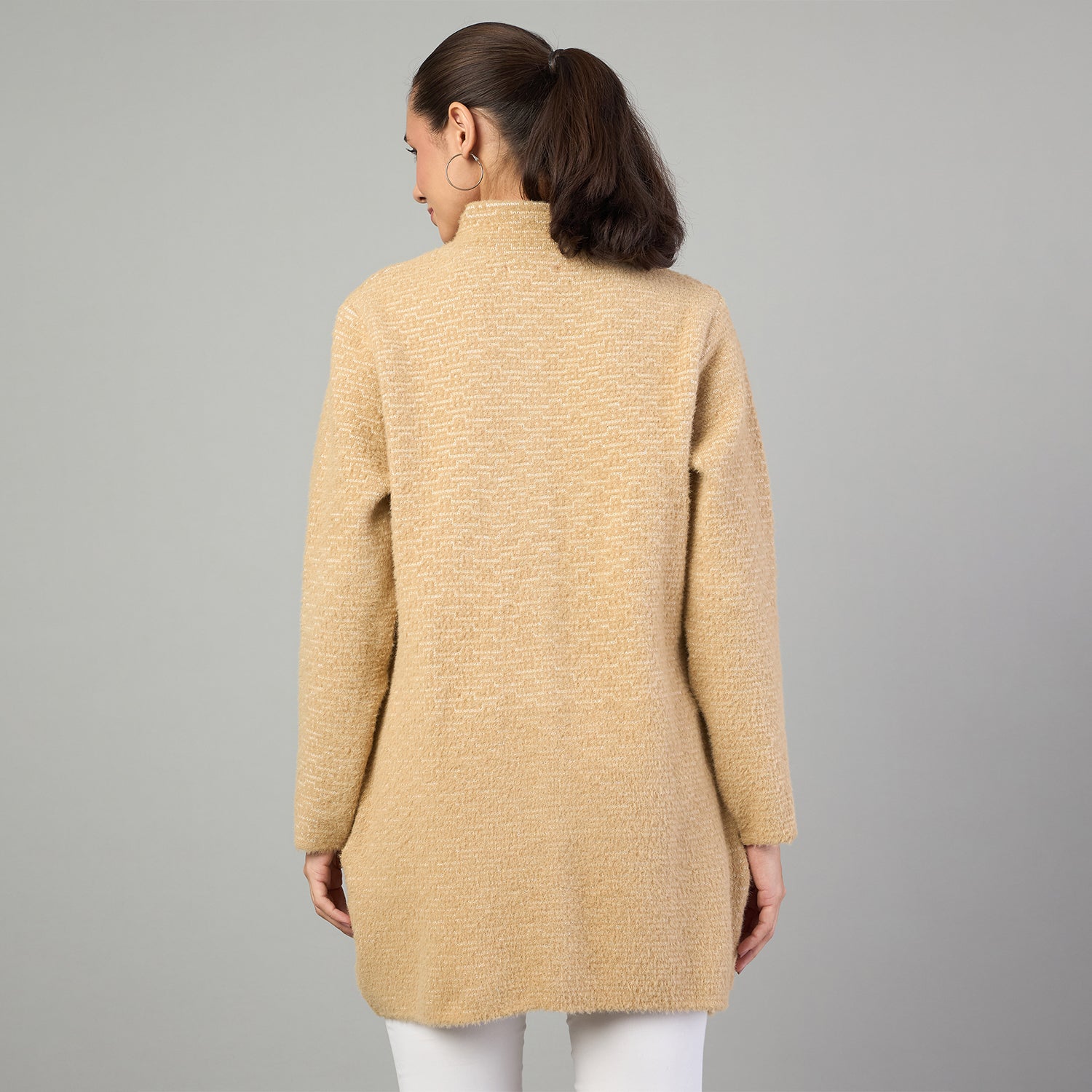 Duke Urban Women Long Coat Shortstyle Cardigan (ONSDS108)