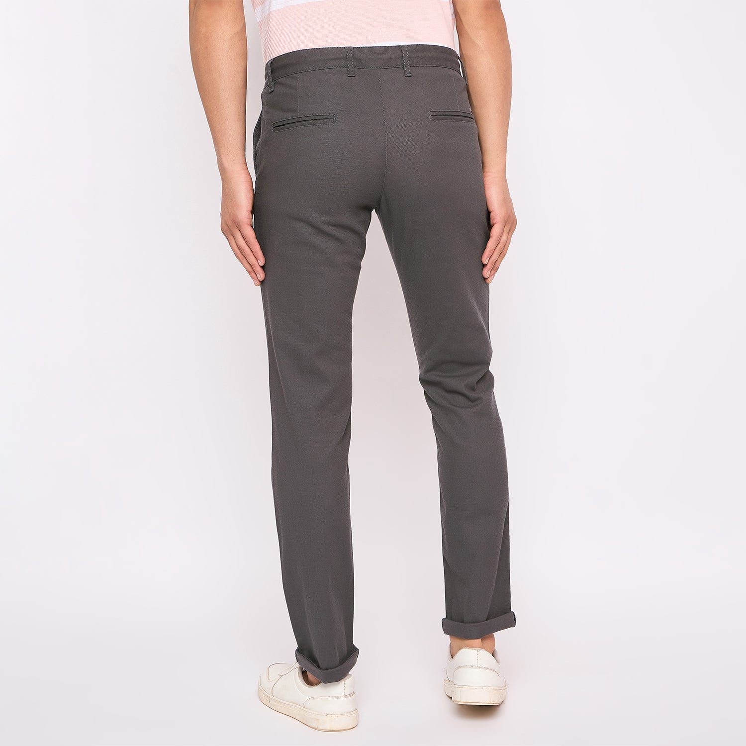 Duke Stardust Men Narrow Fit Chinos Trousers (SDT4506R)