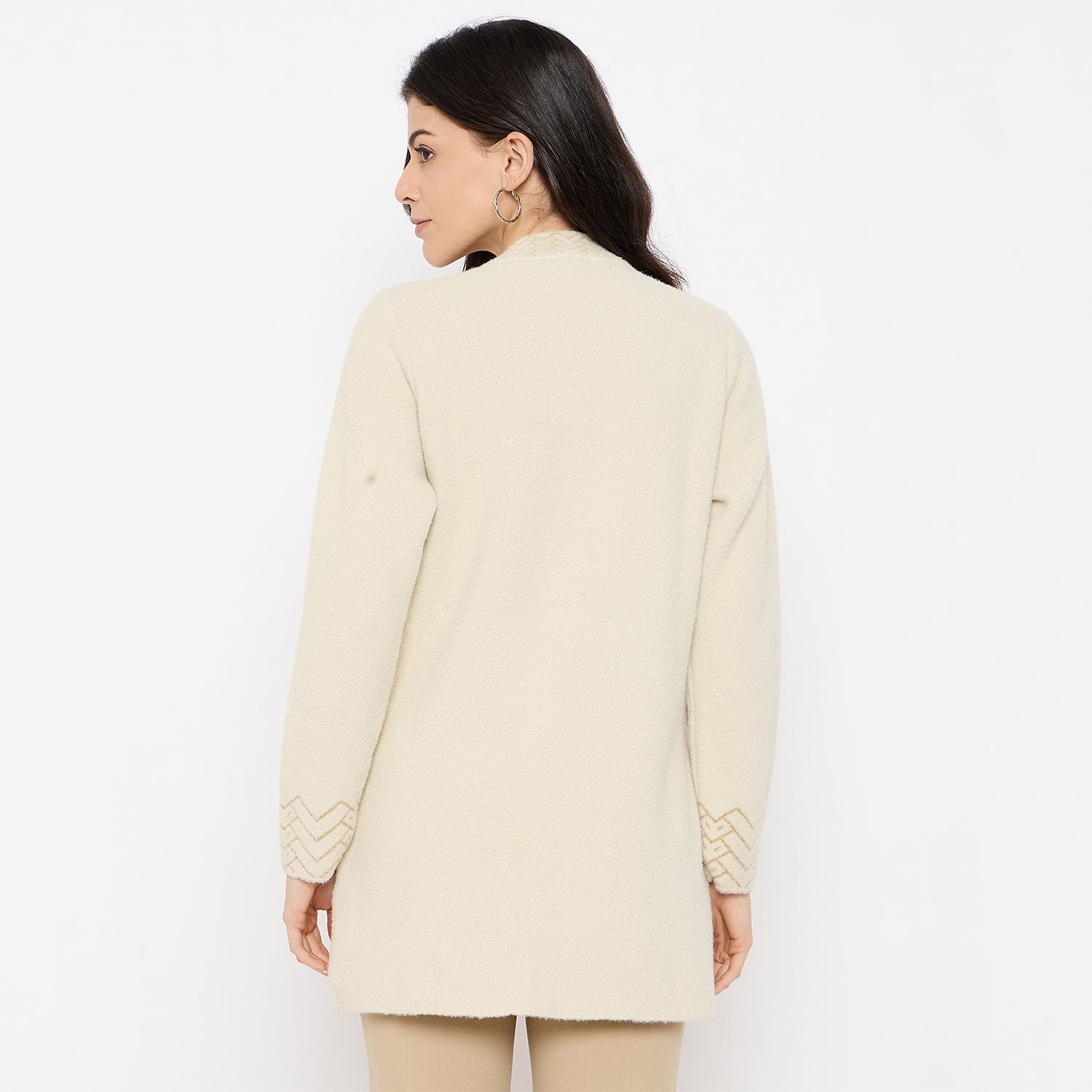 Duke Urban Women Full Sleeve Long Shrug (SDS1399)