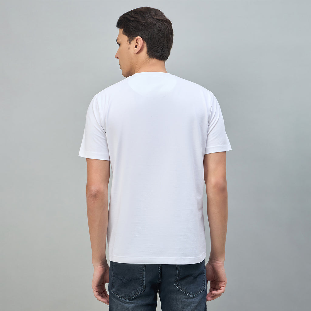 Duke Urban Men Graphic Print Half Sleeve Round Neck Casual Tshirt (LF7543)