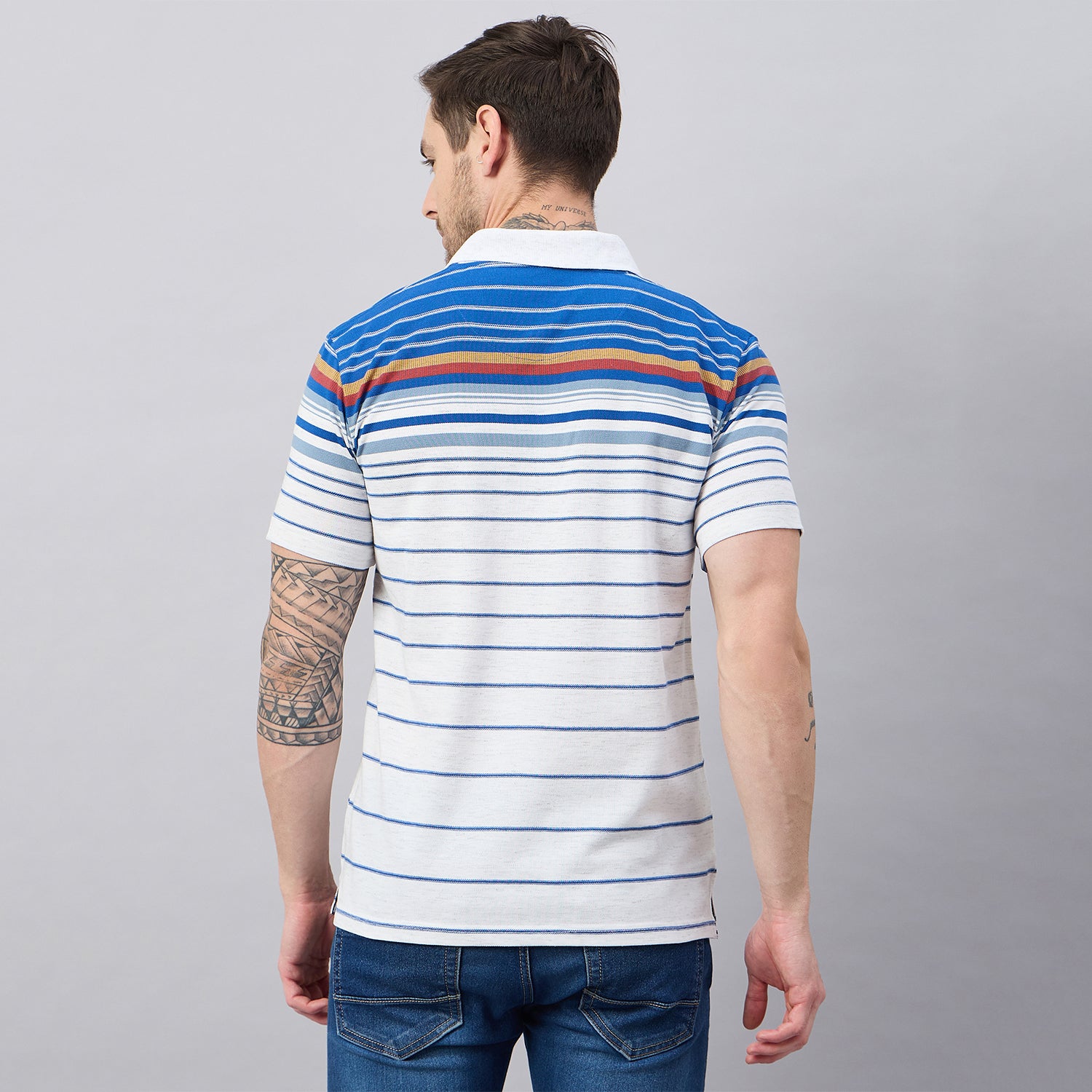 Duke Urban Men Half Sleeve Cotton Polo Tshirt (ON1428)