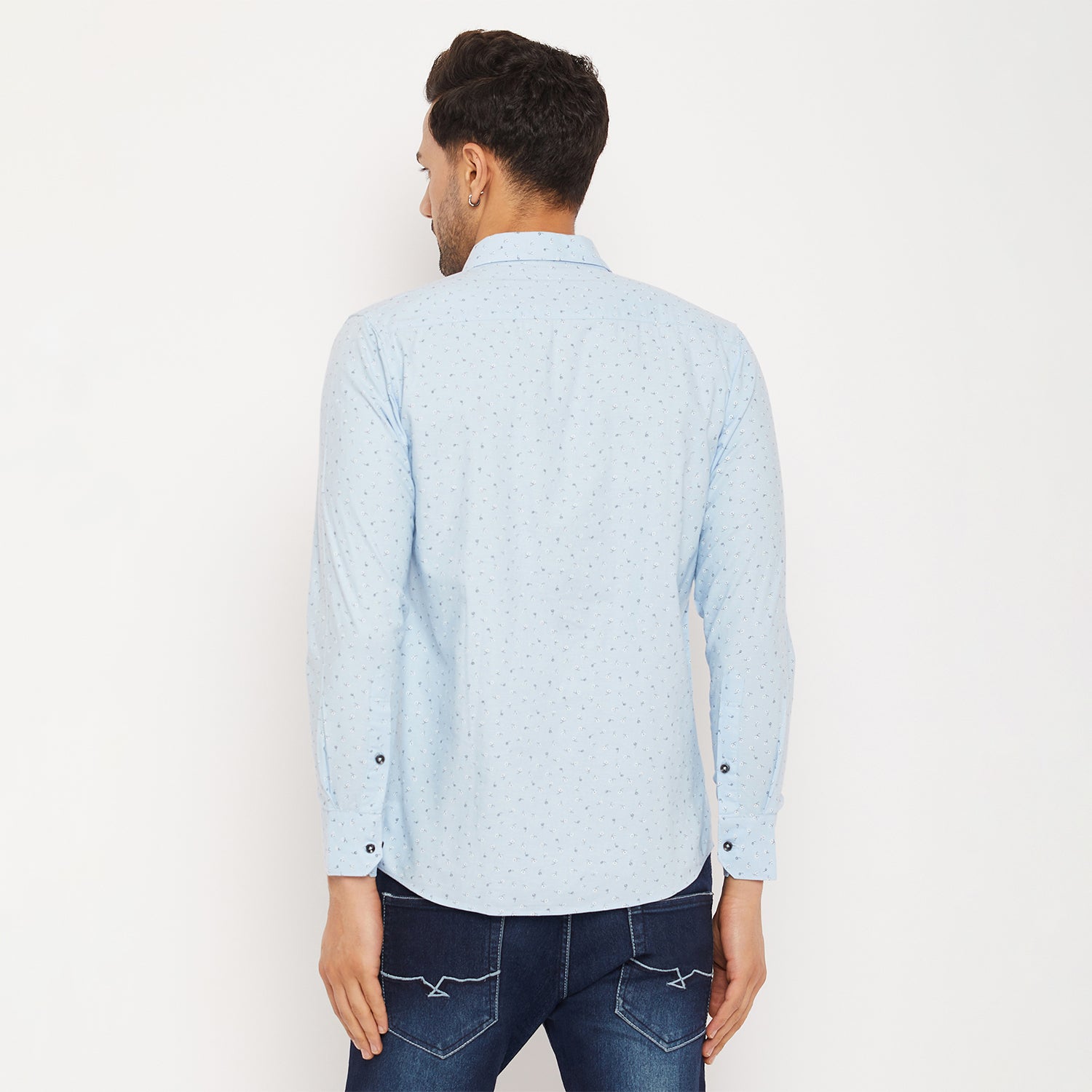 Duke Men Stardust Cotton Full Sleeve Shirt (SDO8PRO)