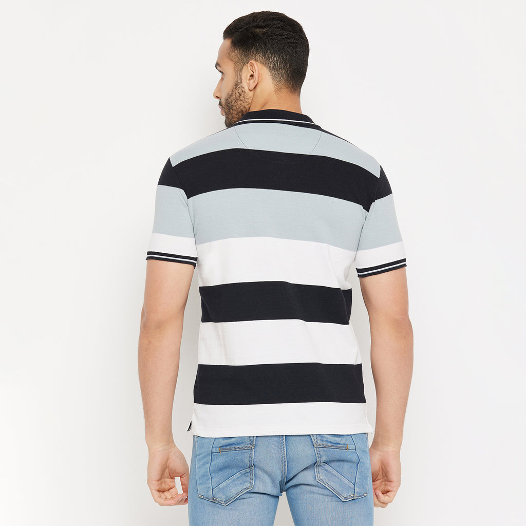 Duke Stardust Men Half Sleeve Polo Neck Cotton T-shirt (4032)