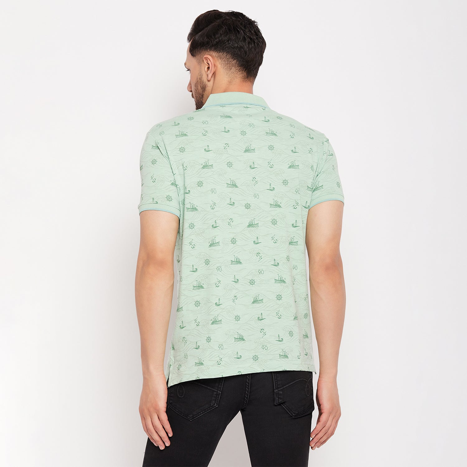 Duke Urban Men Half Sleeve Cotton T-shirt (LF5870)