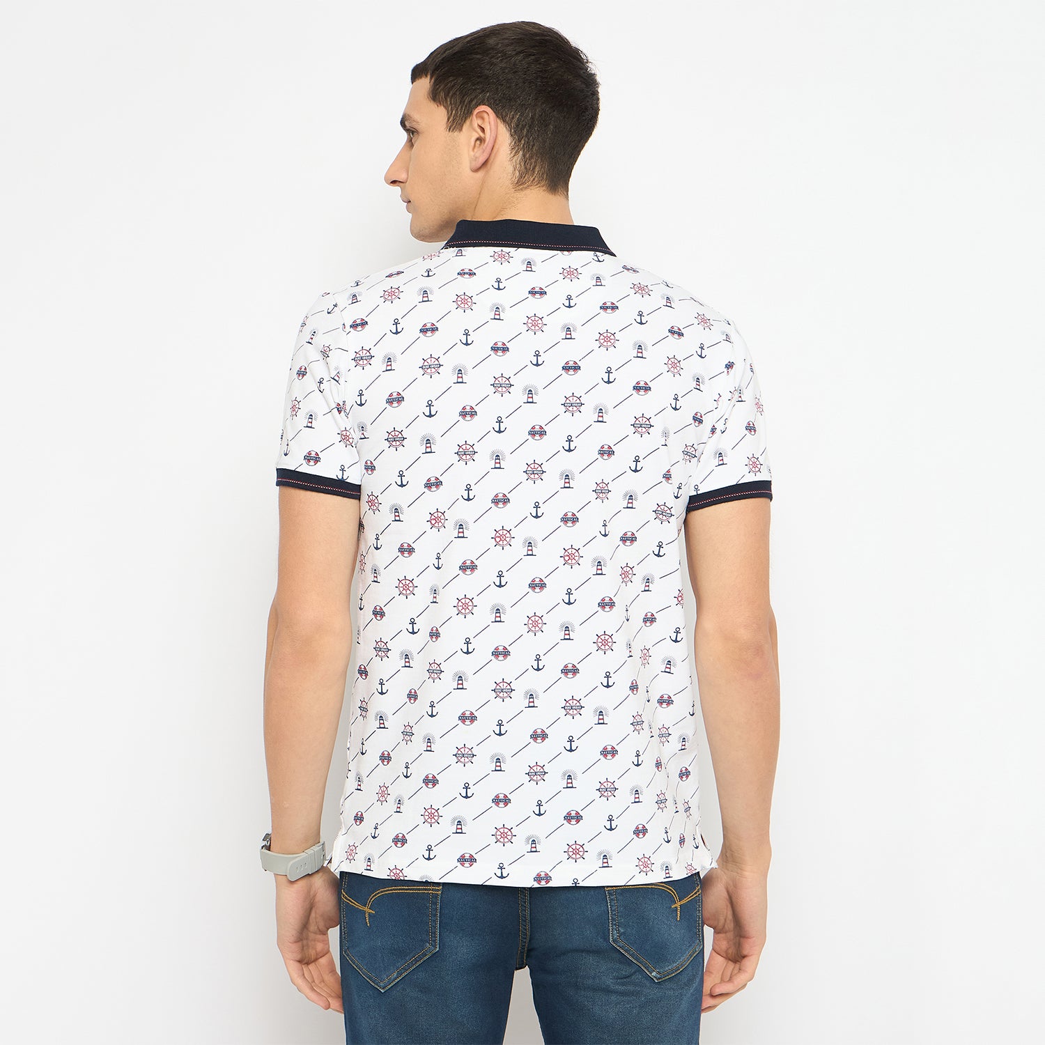 Duke Urban Men Half Sleeve Cotton Tshirt (LF7239)