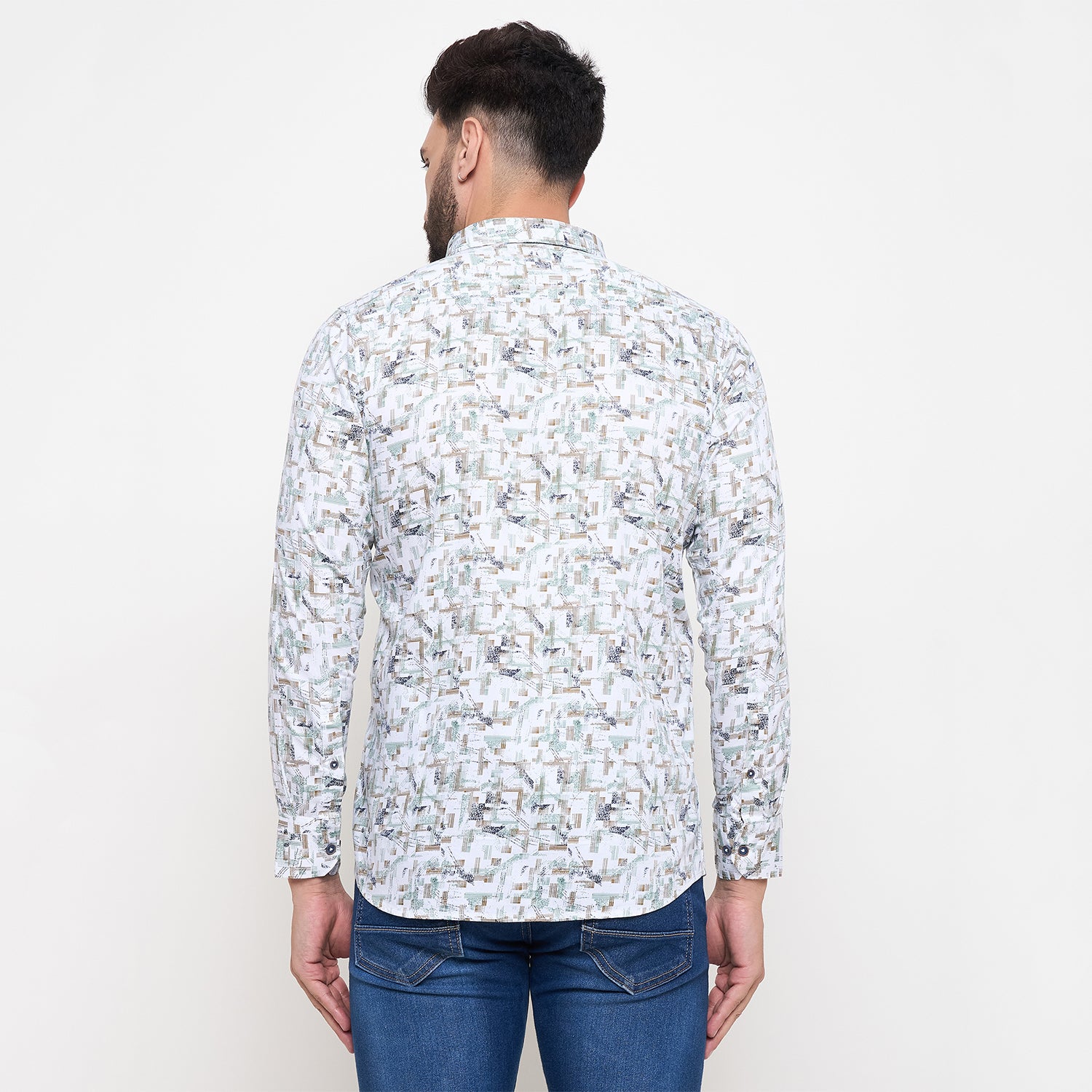 Duke Urban Men Full Sleeve Cotton Shirt (SDO8PRE)