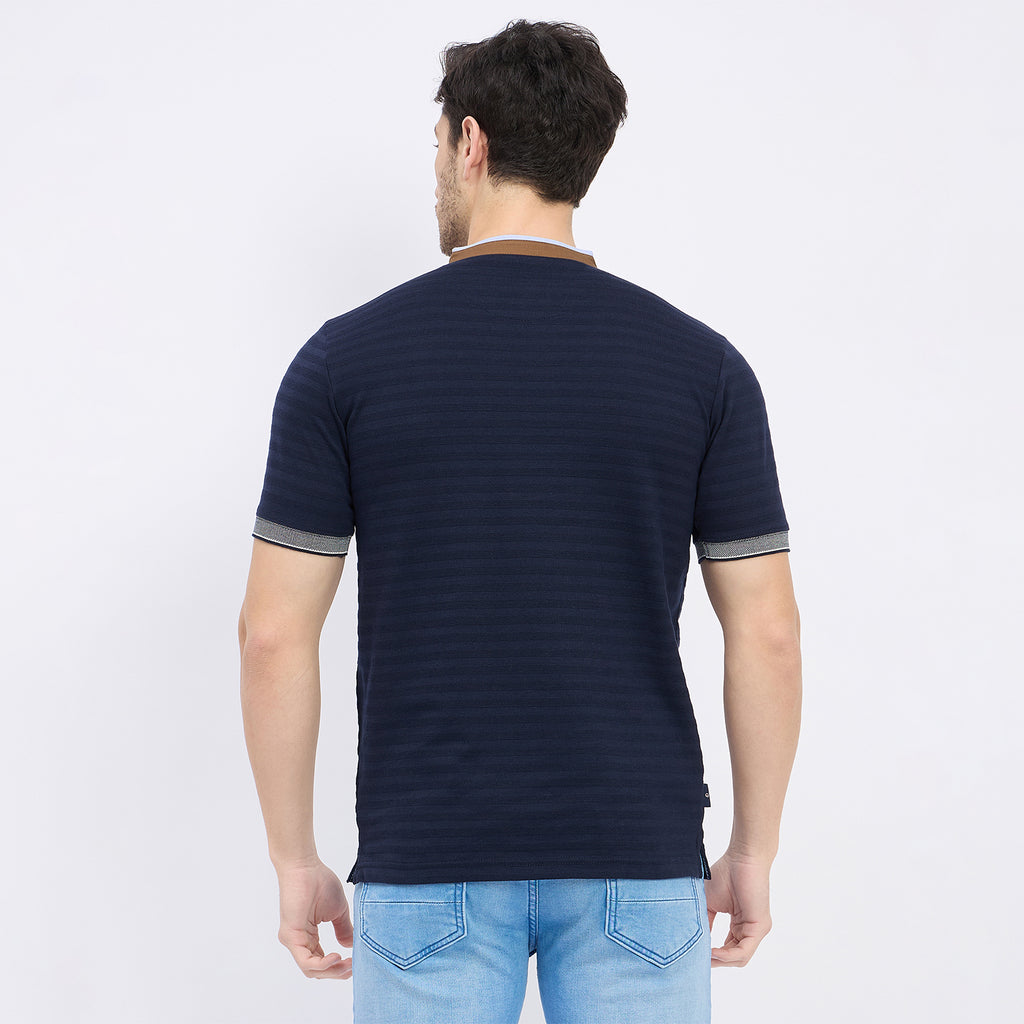 Duke Stardust Men Half Sleeve Cotton T-shirt (LF7264)