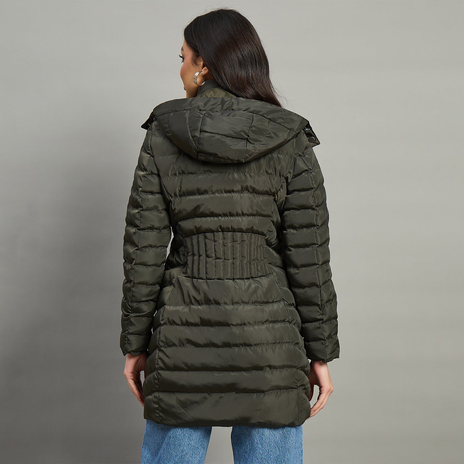 Duke Urban Women Short Style Full Sleeve Hooded Jacket (SDZ4028)