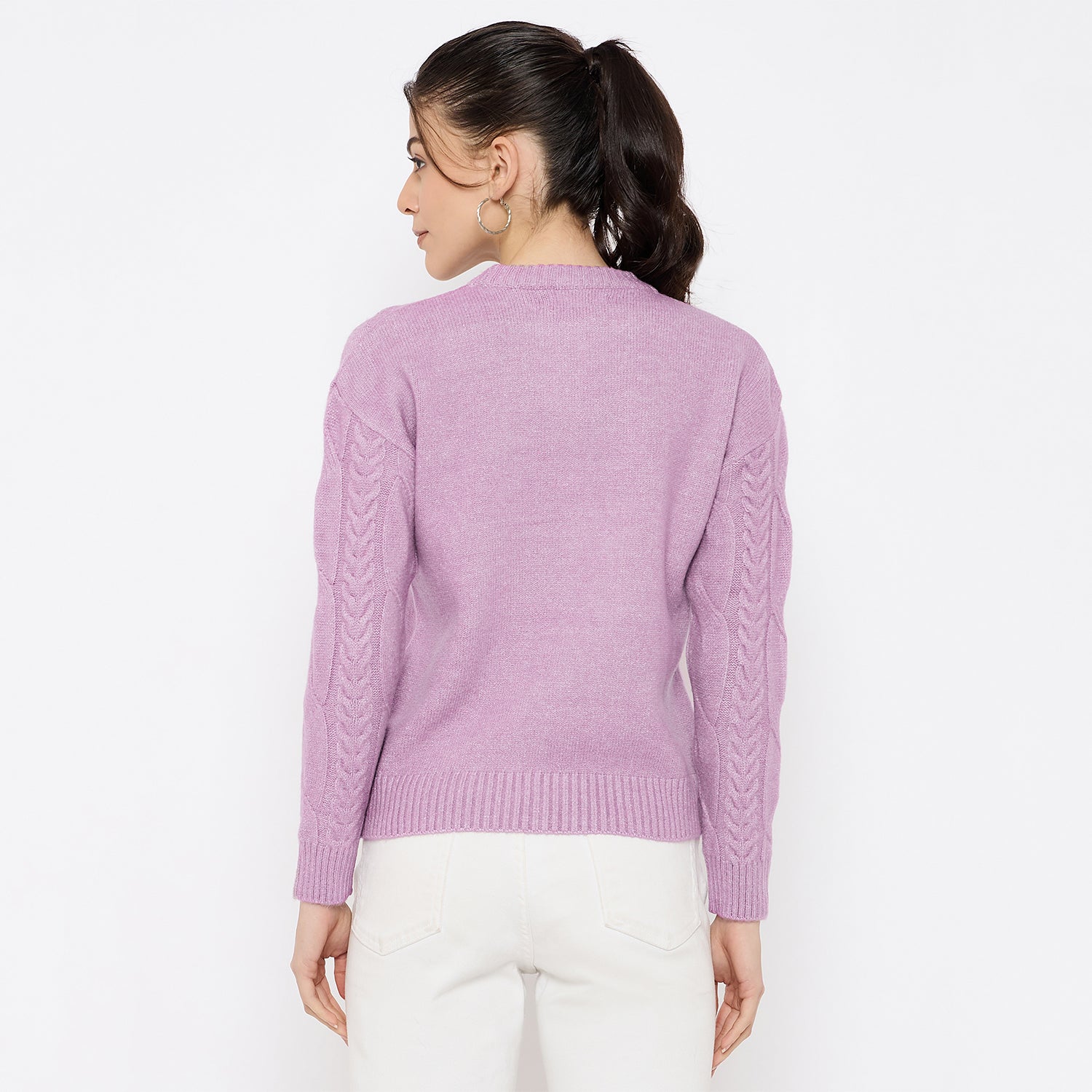 Duke Urban Women Full Sleeve Round Neck Pullover (SDS1369)