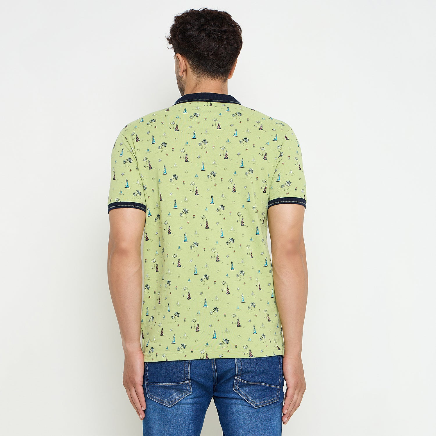 Duke Urban Men Half Sleeve Cotton Tshirt (LF7168)