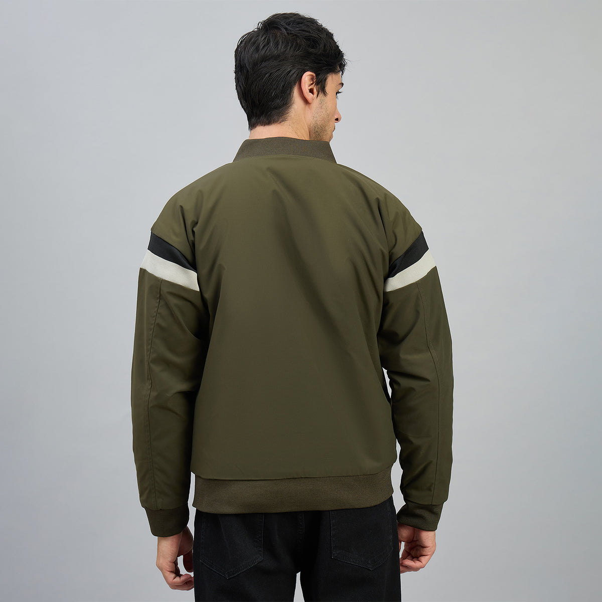 Duke Men Full Sleeve Stand Collar Reversible Jacket (SDZ3238)