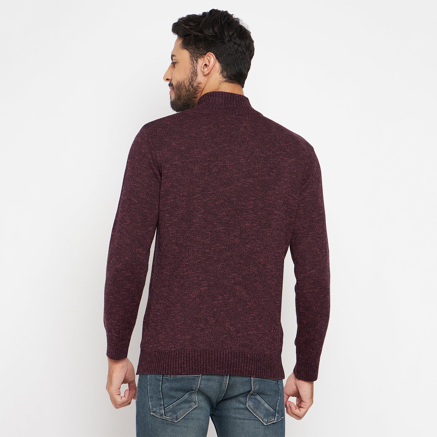 Duke Urban Men Full Sleeve High Neck Pullover (SDS2081)