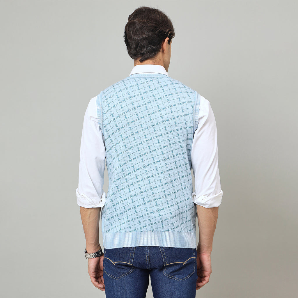 Duke Urban Men V-neck sleeveless sweater (SDS2256)