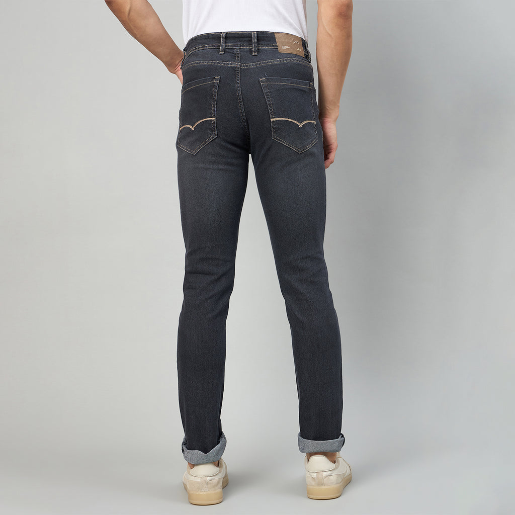 Duke Men Narrow Fit Stretchable Jeans (SD5900NR)
