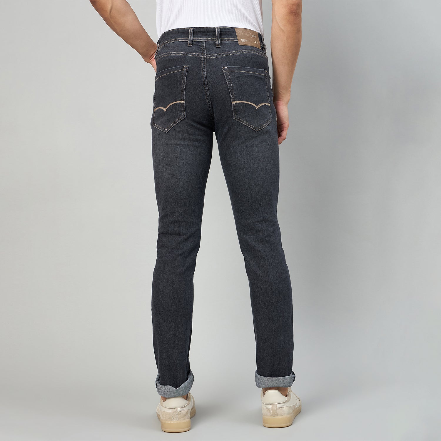 Duke Men Narrow Fit Stretchable Jeans (SD5900NR)