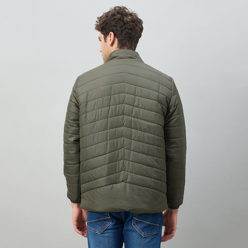 Duke Urban Men Full Sleeve Regular Puffer Jacket (OSDZ9494)