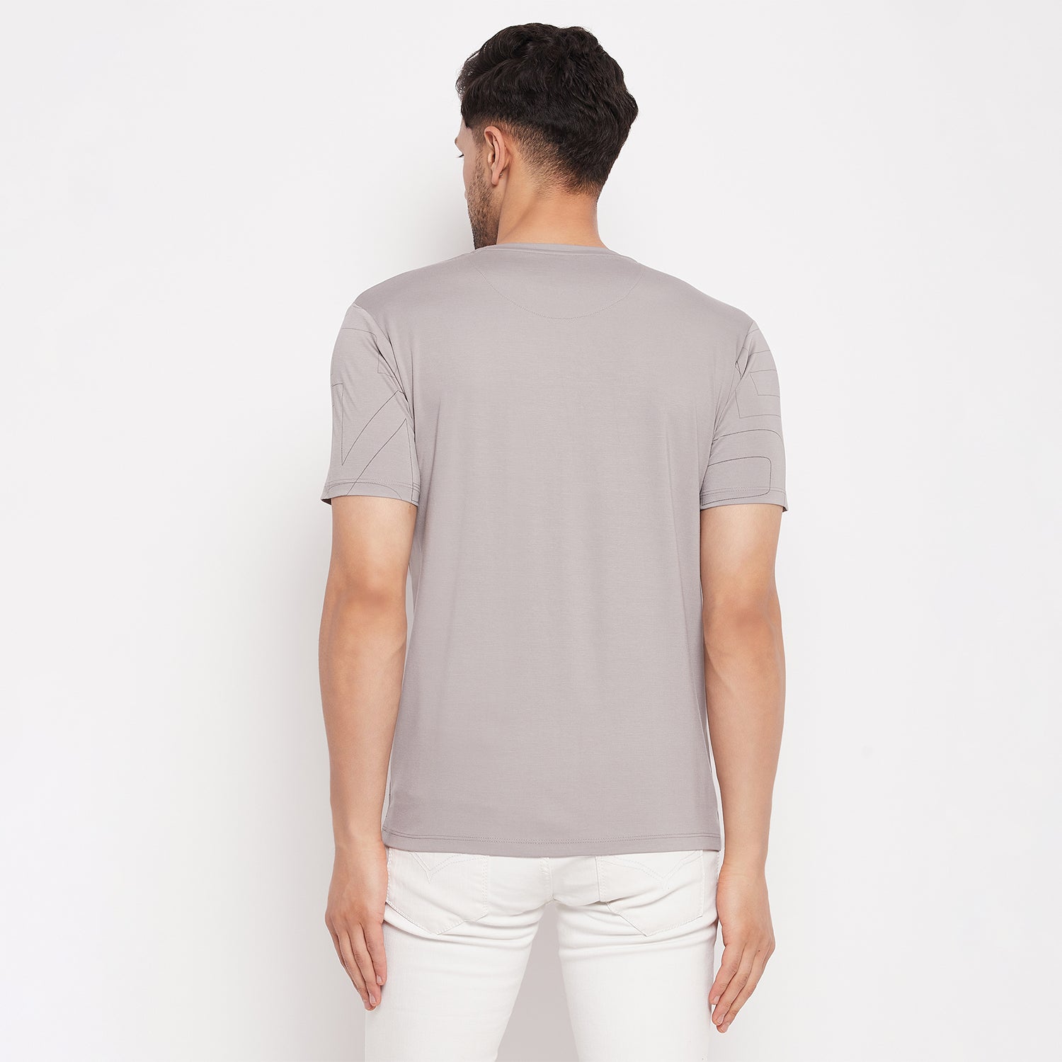 Duke Stardust Men Round Neck Half Sleeve Cotton T-shirt (LF5756)