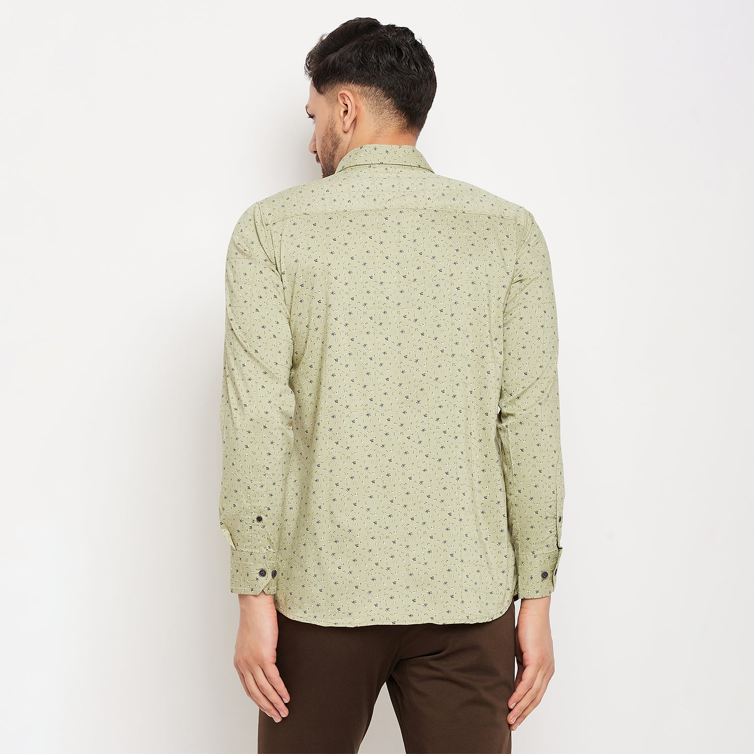 Duke Stardust Men Full Sleeve Cotton Shirt (SDO6PRTK)