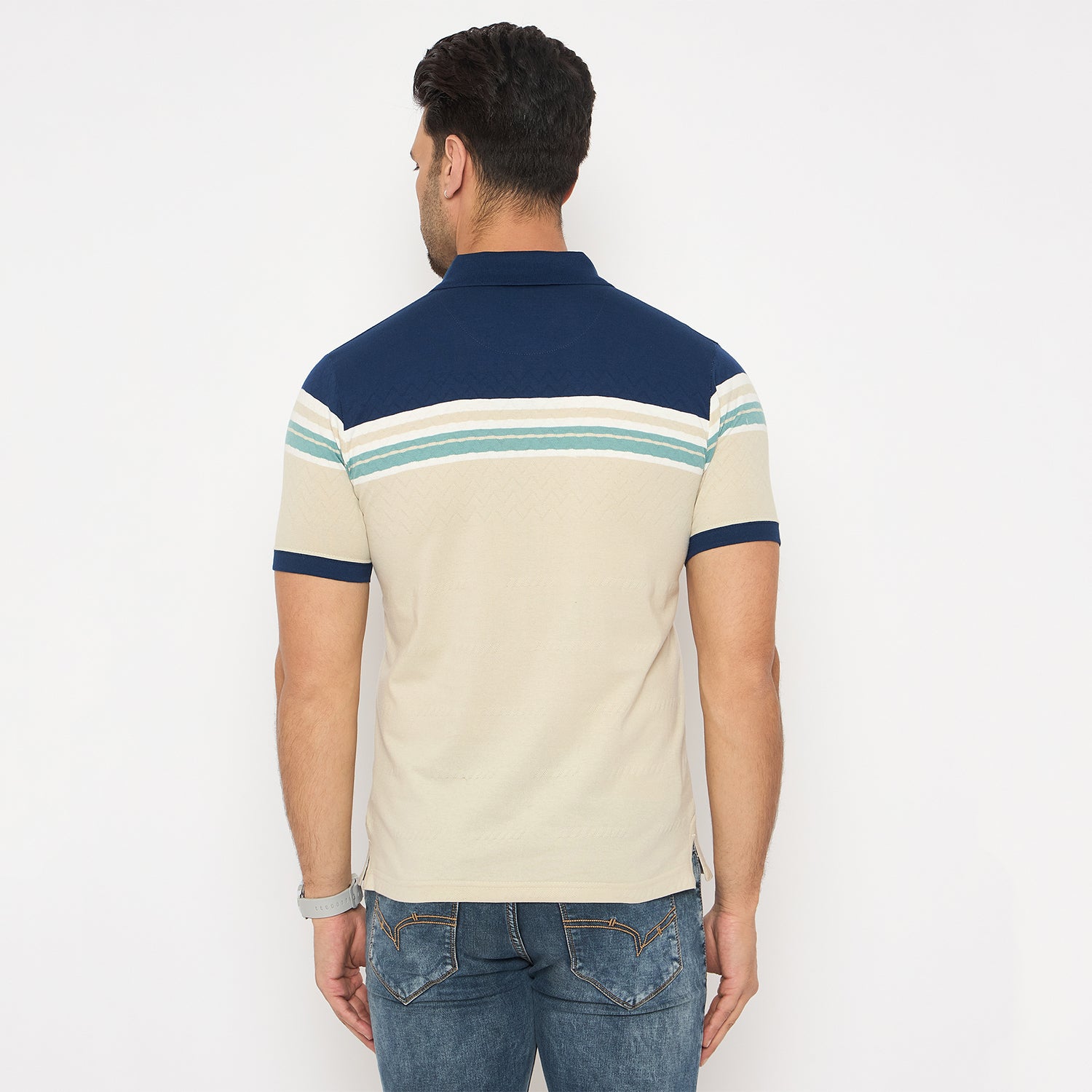 Duke Urban Men Half Sleeve Cotton Tshirt (LF7349)