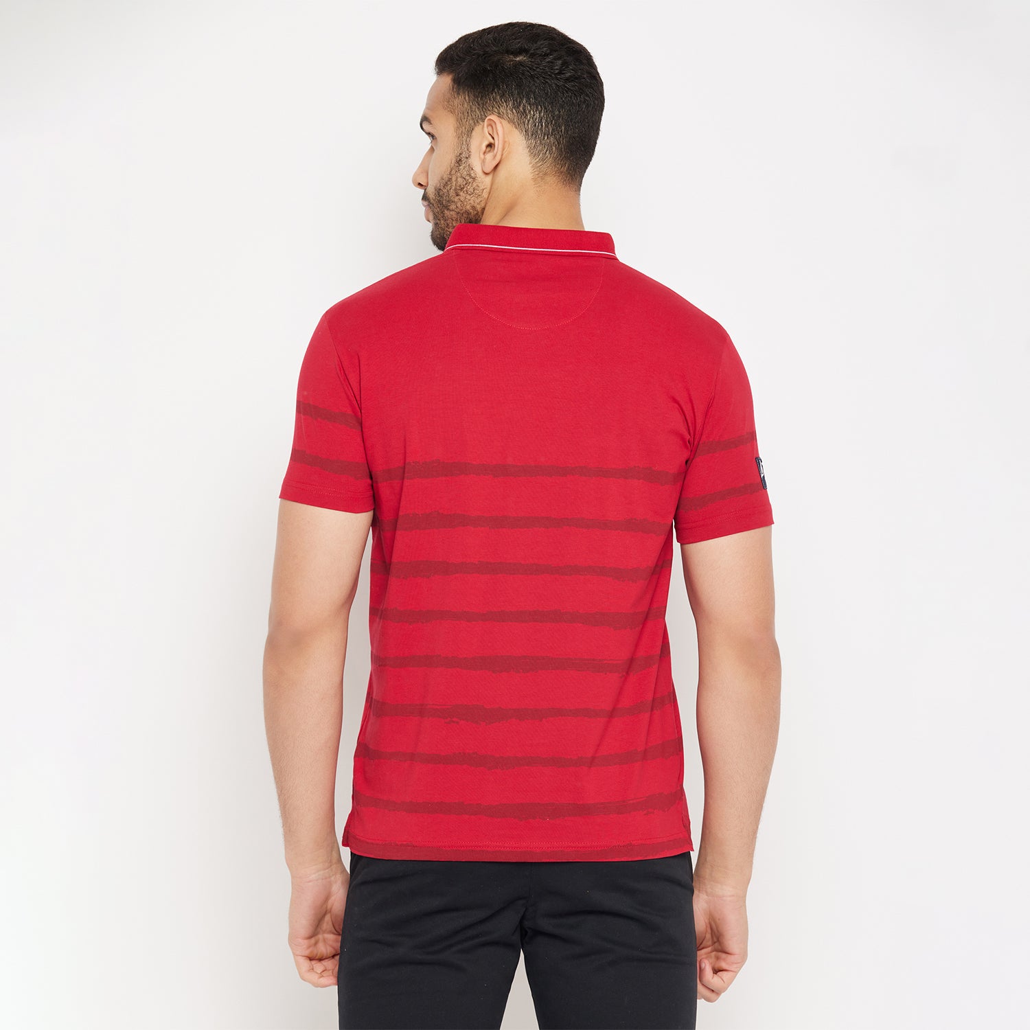 Duke Stardust Men Half Sleeve Polo Neck Cotton T-shirt (4389)