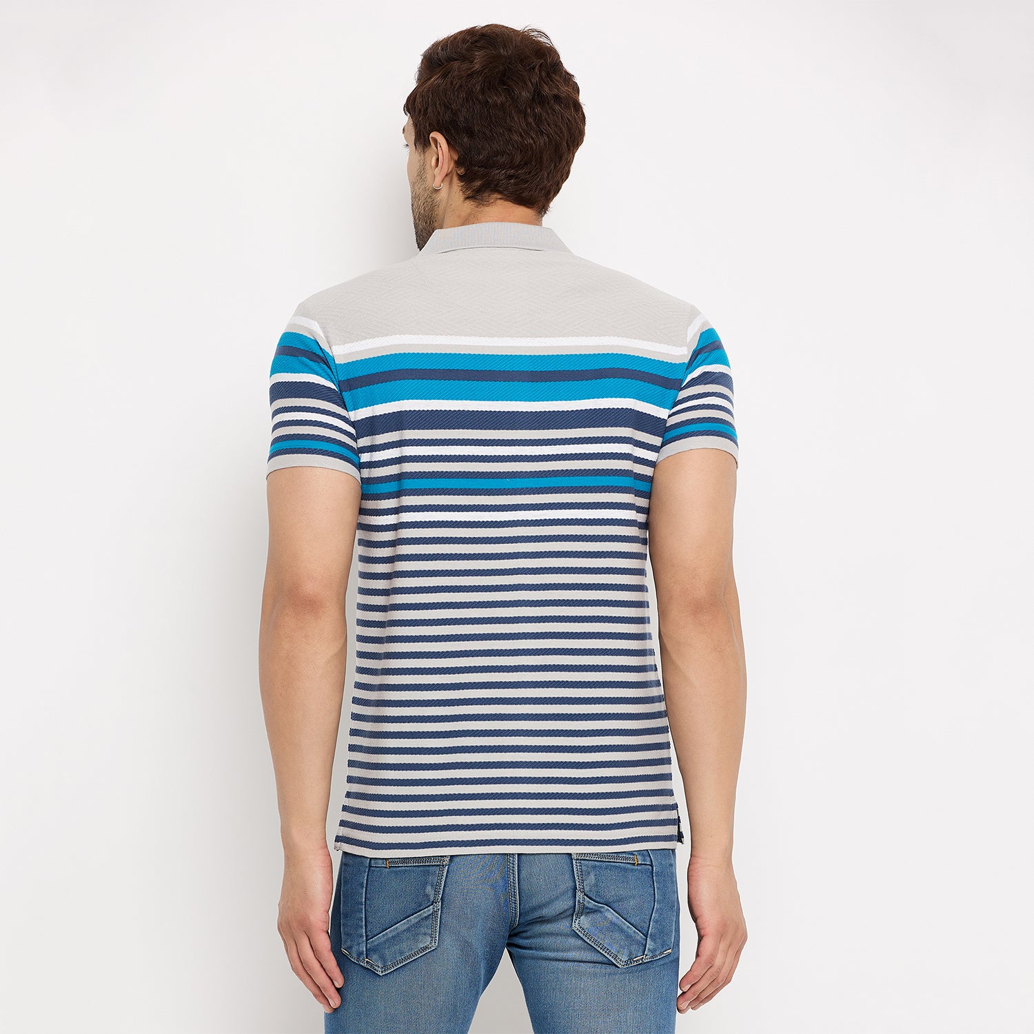 Duke Stardust Men Half Sleeve Cotton T-shirt (LF7216)