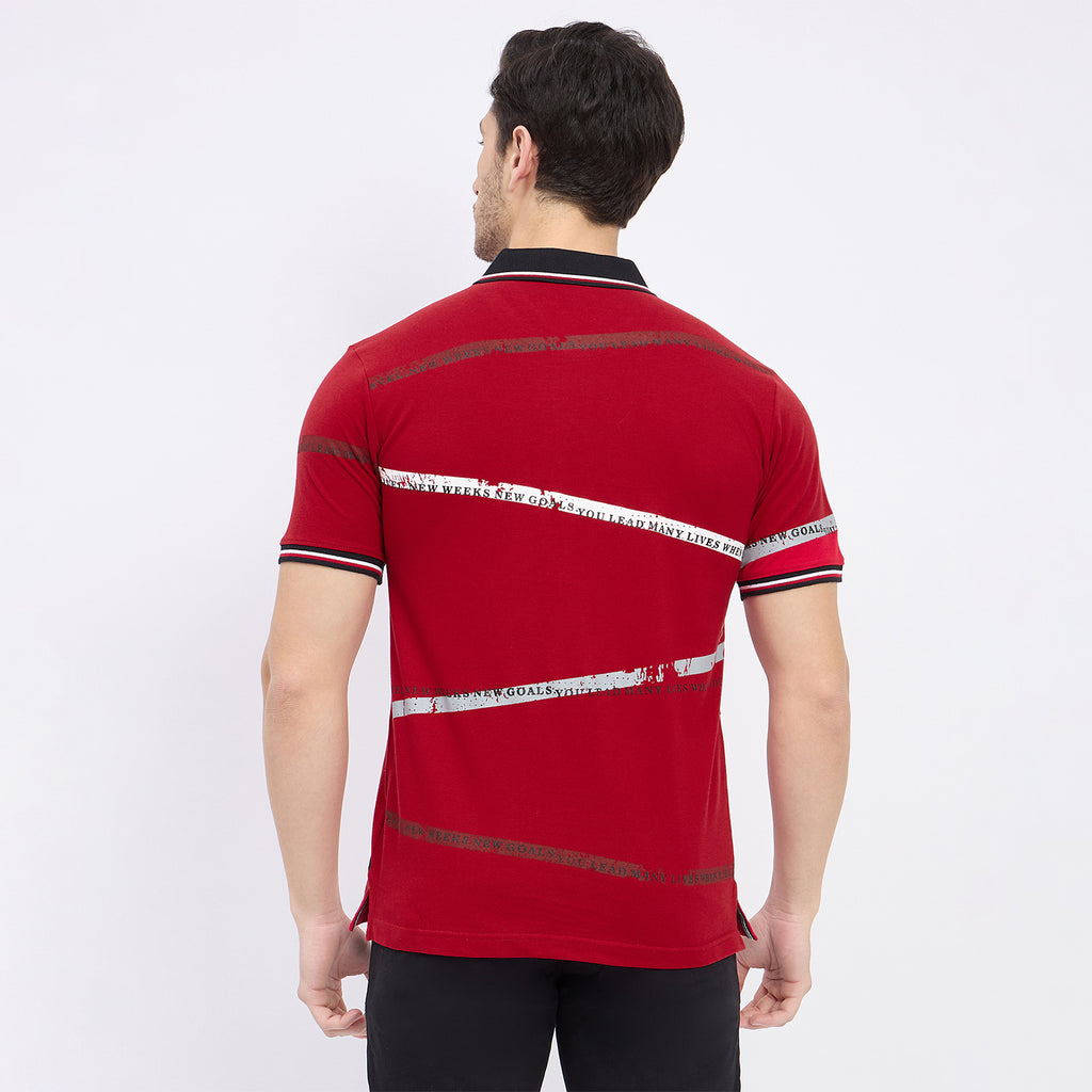 Duke Urban Men Half Sleeve Cotton T-shirt (LF7149)