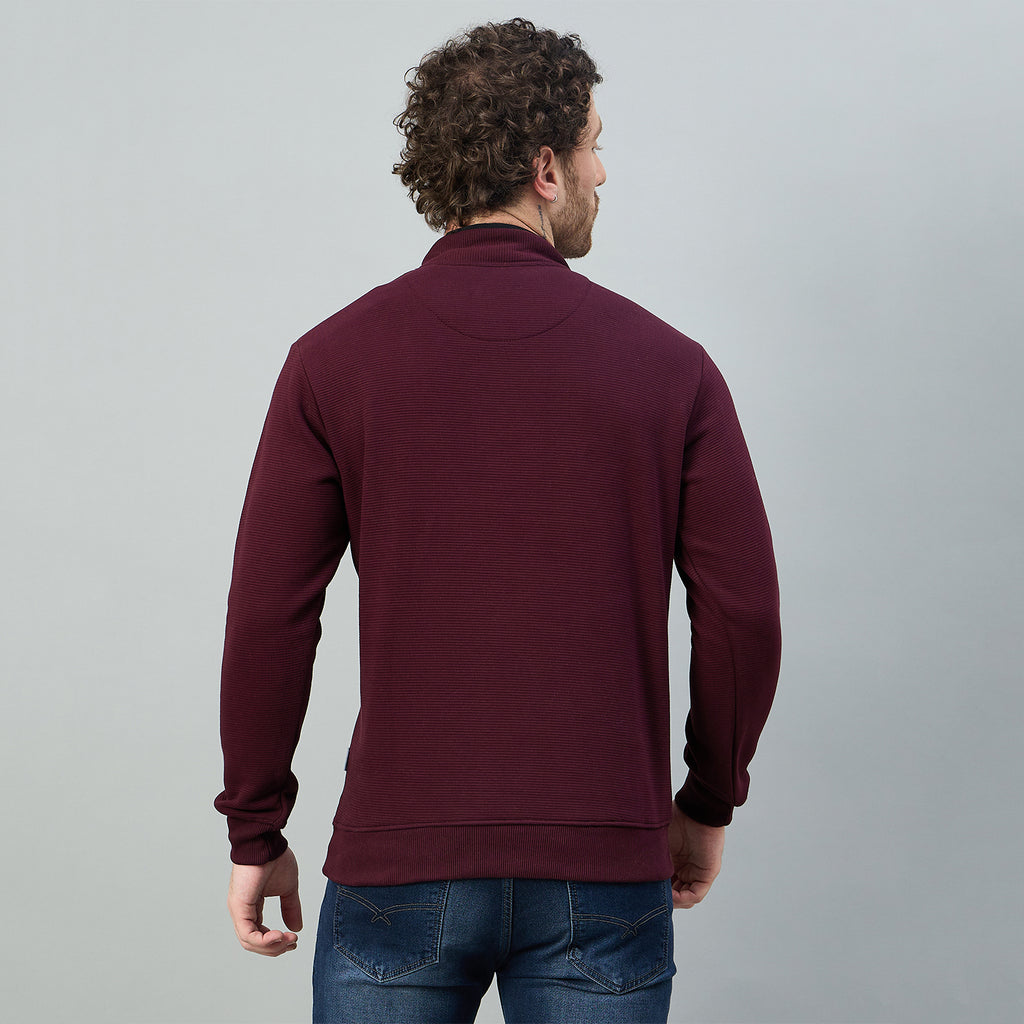 Duke Urban Men Half Zip Regular Sweathirt (LF6424)