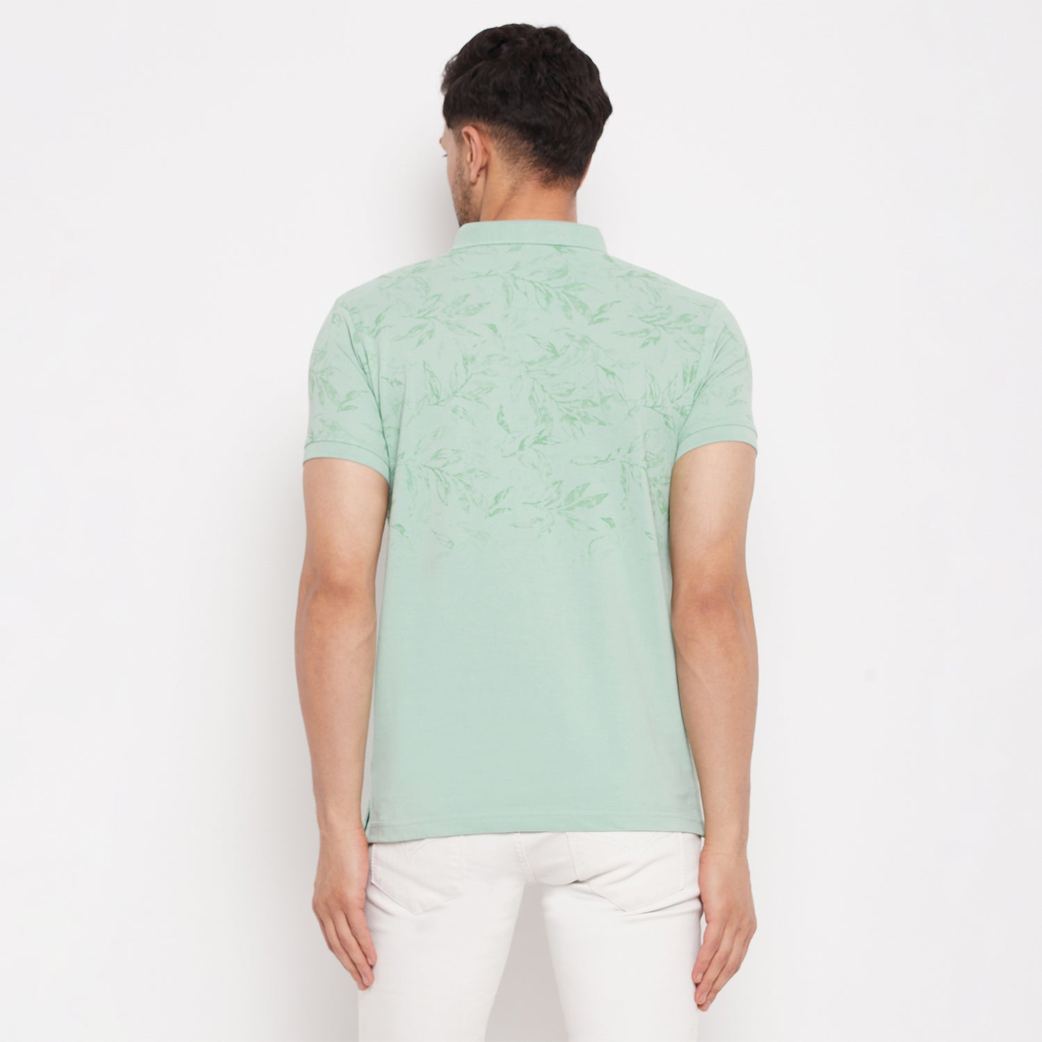 Duke Urban Men Polo Neck Half Sleeve Cotton T-shirt (LF5798)