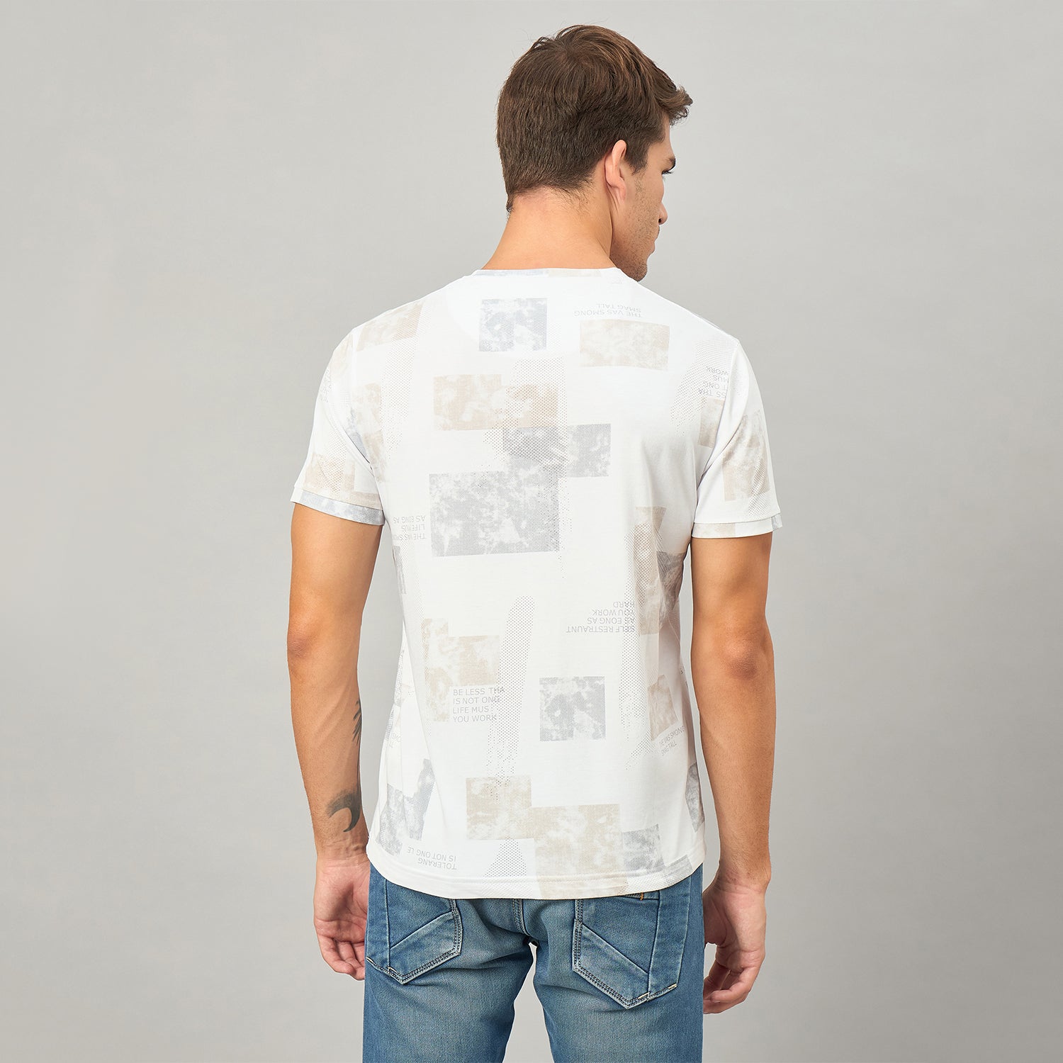 Duke Urban Men Half Sleeve Cotton Tshirt (LF7610)