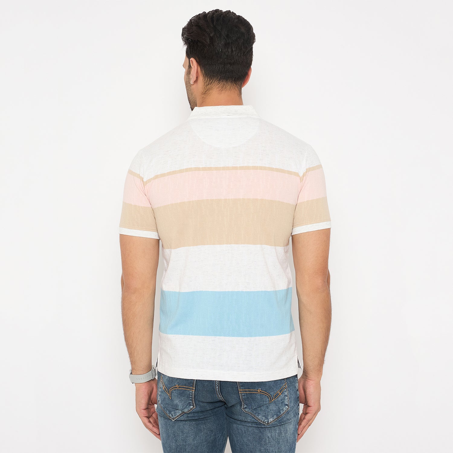 Duke Urban Men Half Sleeve Cotton Tshirt (LF7365)